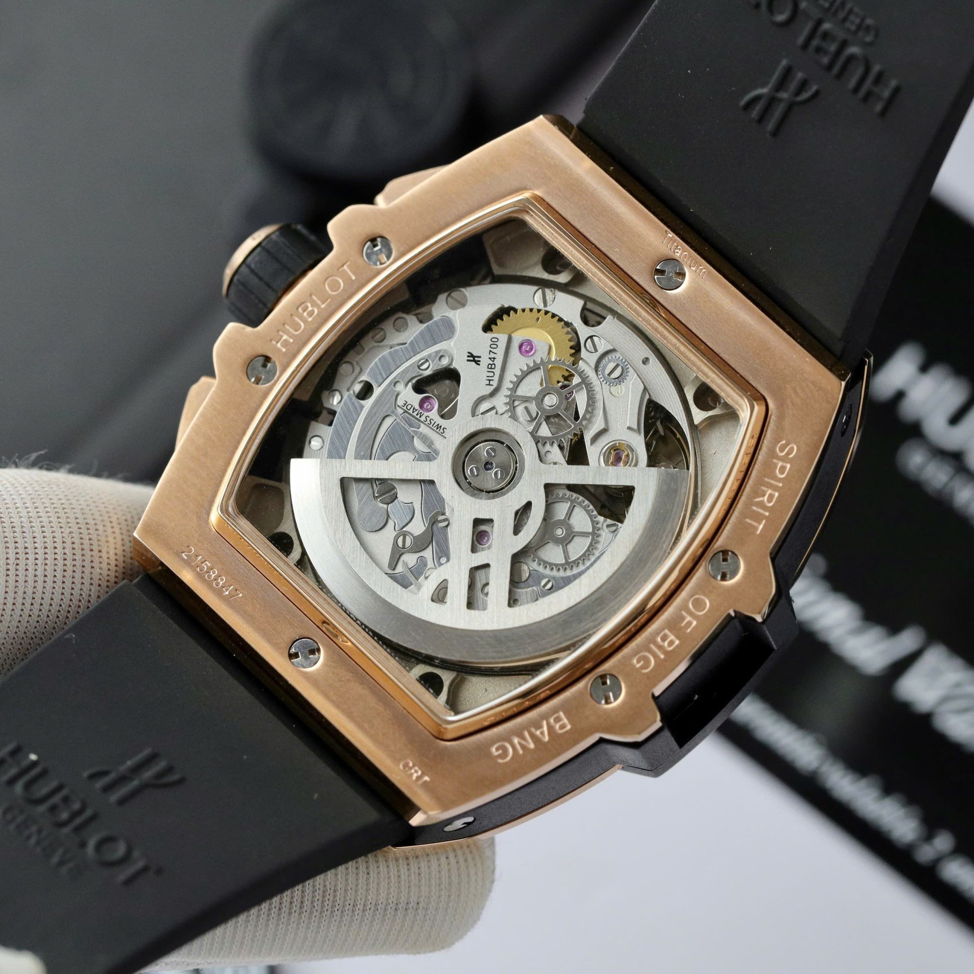 Hublot Spirit Of Big Bang King Gold Custom Moissanite Diamonds Hong Kong 42mm - Top club