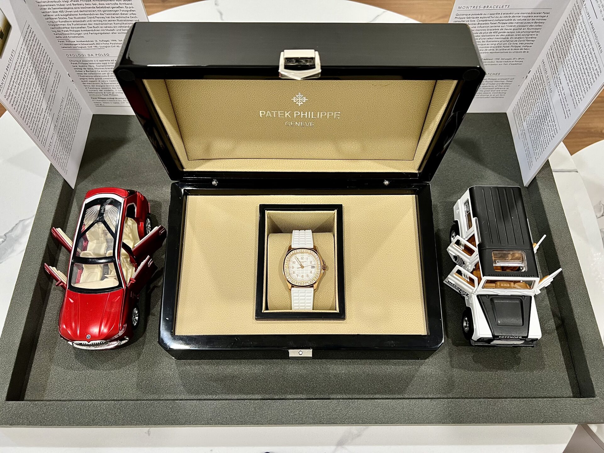 Patek Philippe Aquanaut 5067A Replica Watch White With Stone Bezel 35.6mm - Top club
