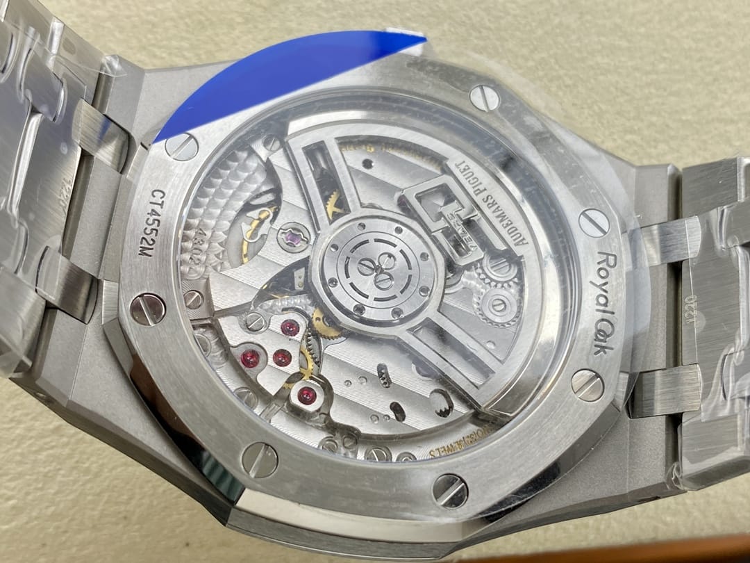 Audemars Piguet replica watch Royal Oak Selfwinding “50th Anniversary” 41mm Stainless Steel Silver Dial 15510ST.OO.1320ST.03-ZF(1:1 replica) - Elite Watch Atelier