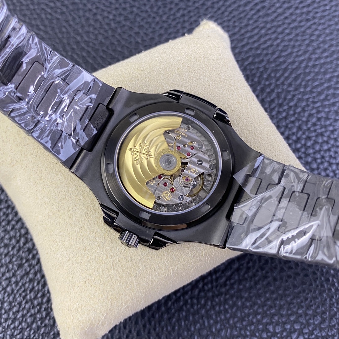 Best Fake Patek Philippe Replica Watch Nautilus All Carbon Black The Black Grail Project(1:1 replica) - Top club