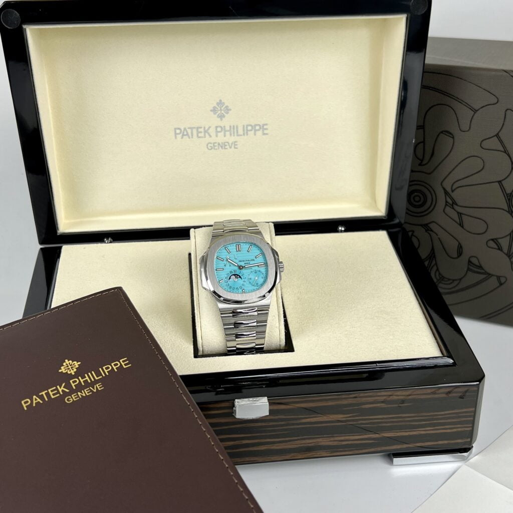 Patek Philippe Replica Watch Nautilus 5712 Tiffany   Co Metal Wire 40mm - Elite Watch Atelier