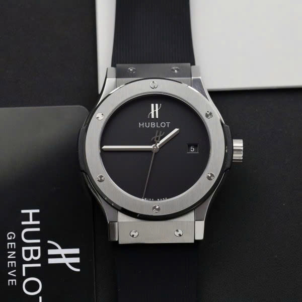 Hublot Classic Fusion 40 Years Anniversary Fake Watch Black Dial 42mm - Top club