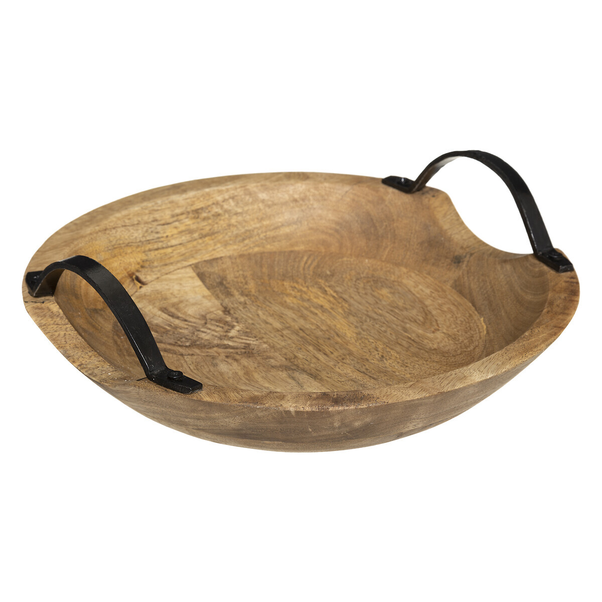 Bowl "Wild" Mango wood, D.30 cm