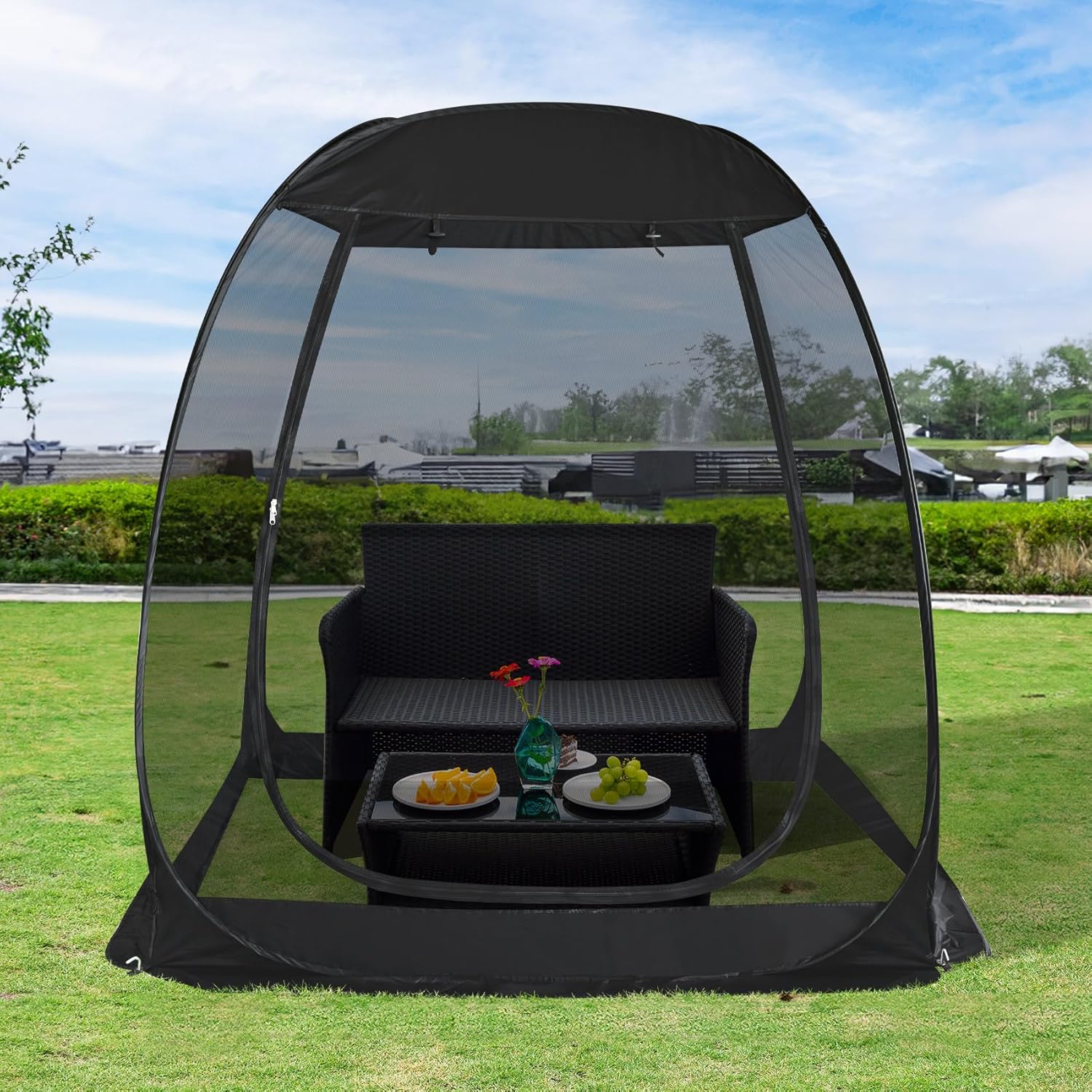 Alvantor Pop Up Screen House Gazebo With Mosquito Netting Alvantor Pop Up Screen House Gazebo With Mosquito Netting