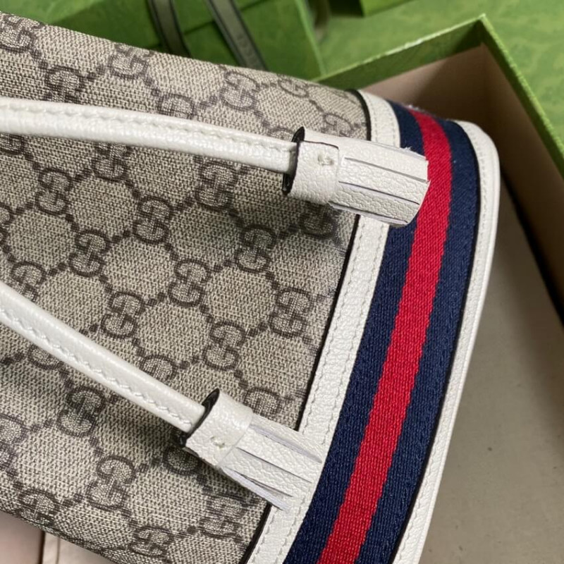 Replica Gucci Ophidia Small Gg Bucket Bag 550621 White1:1High-quality replica