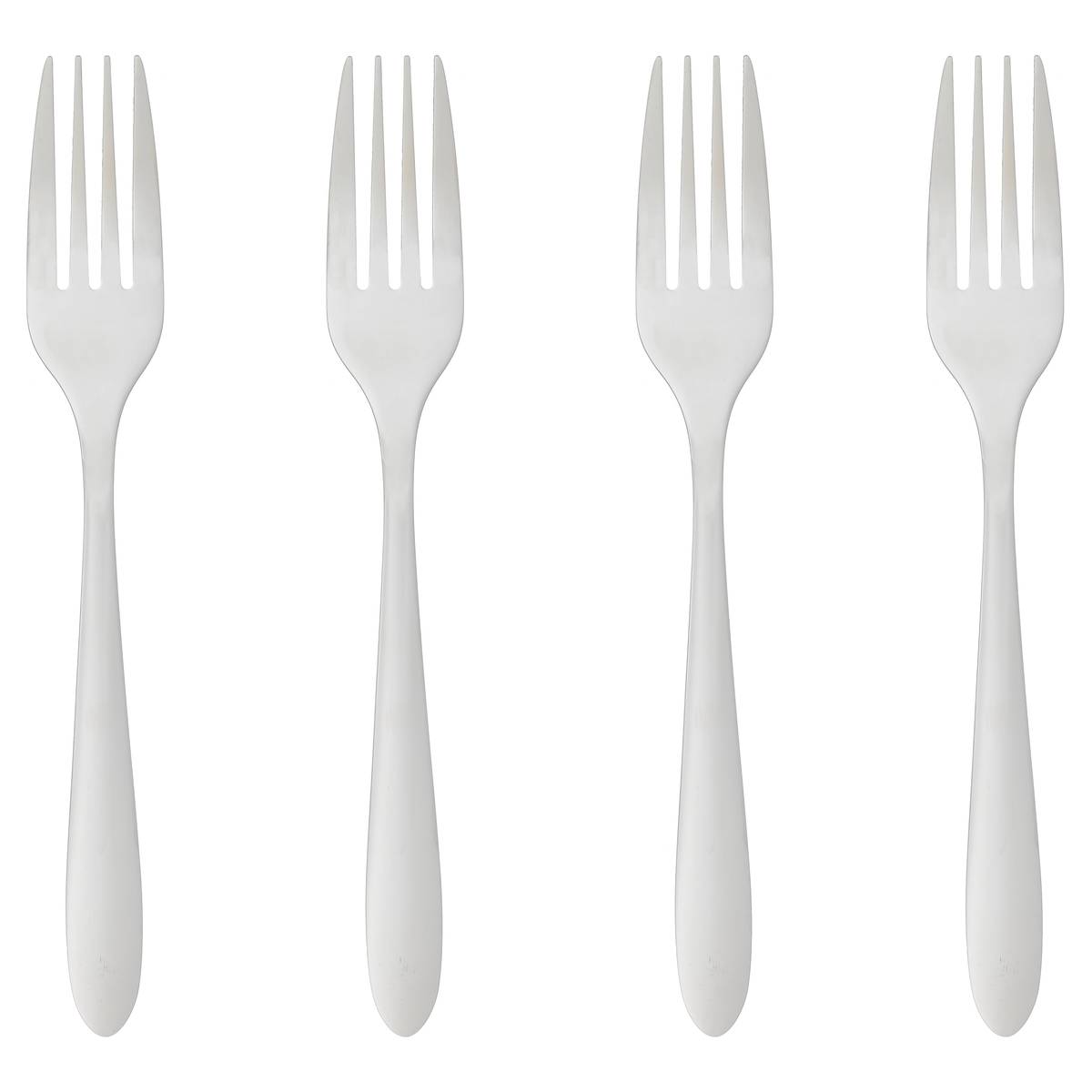 Set of 4 "Nevis" Forks Silver