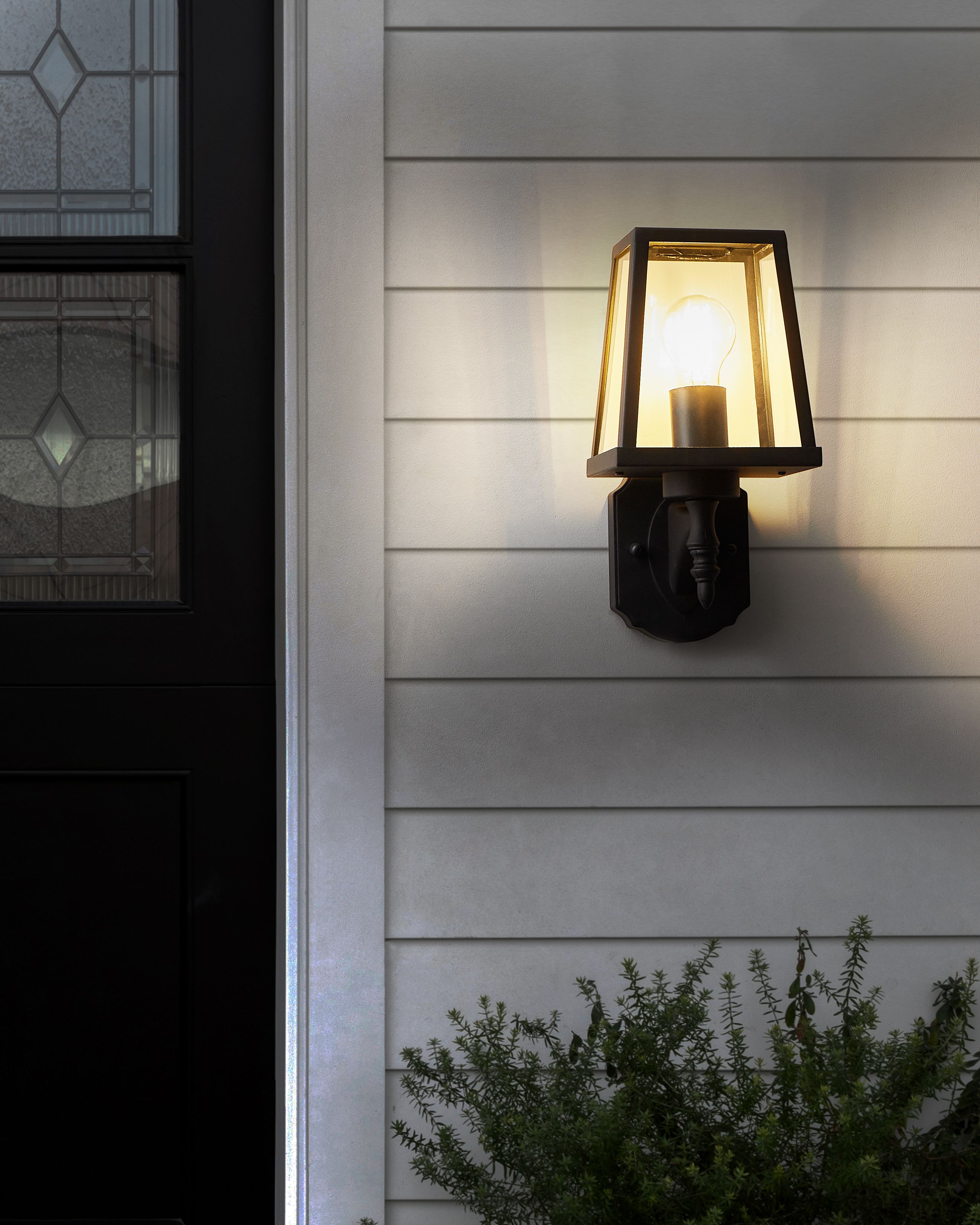 Outdoor Wall Light HEZIR Black