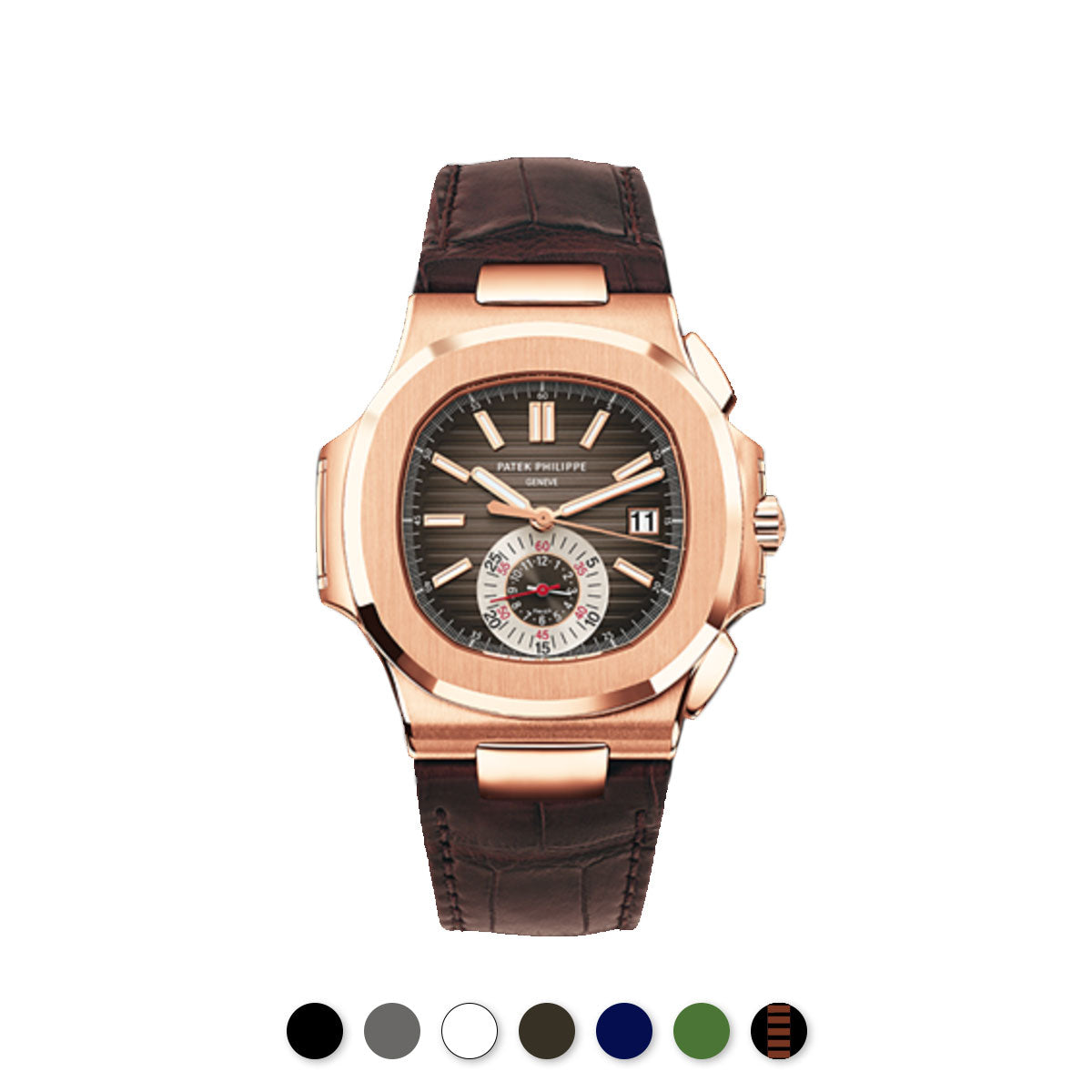 Patek Philippe - Rubber B strap for Nautilus 5980 RG(1:1 replica) - Top club
