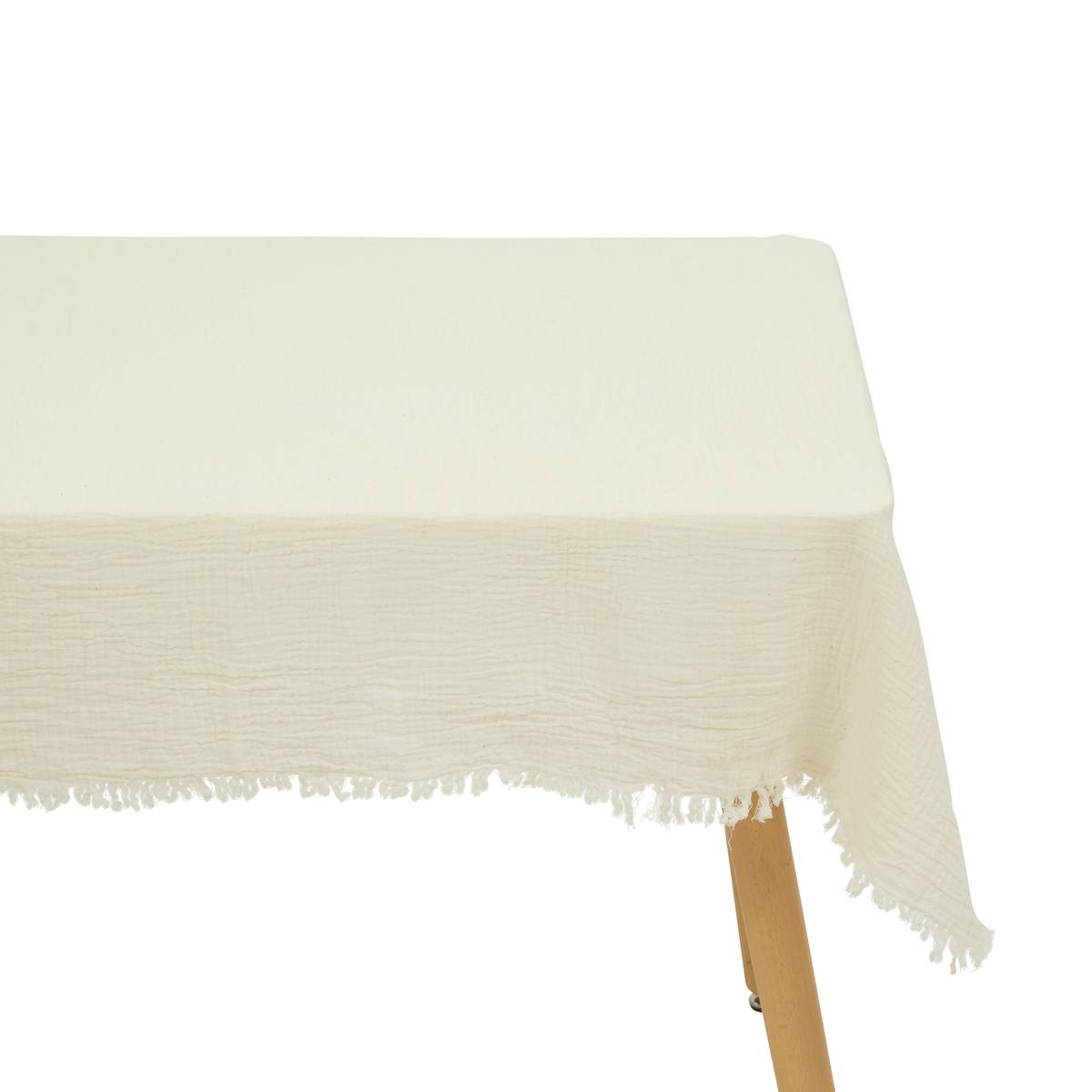 Tablecloth "Vela" 250x150 cm, Warm White