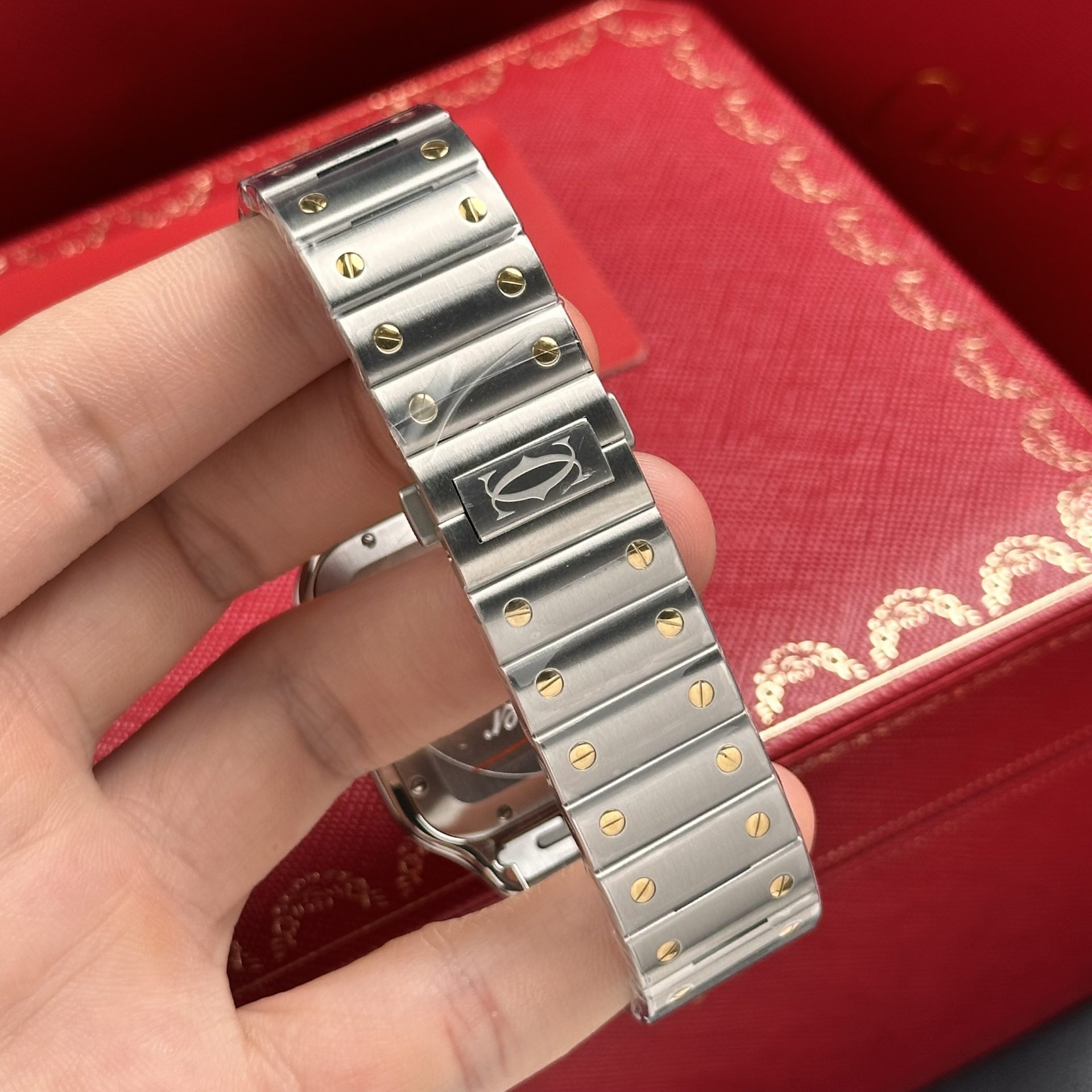 Cartier Replica 11 Watch Santos de Cartier W2SA0009 Demi Gold BV Factory 39.8mm - Top club