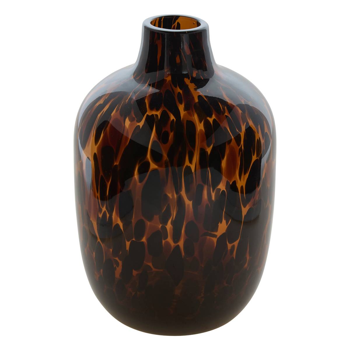 Vase "Roen" Amber, H.25.5 cm
