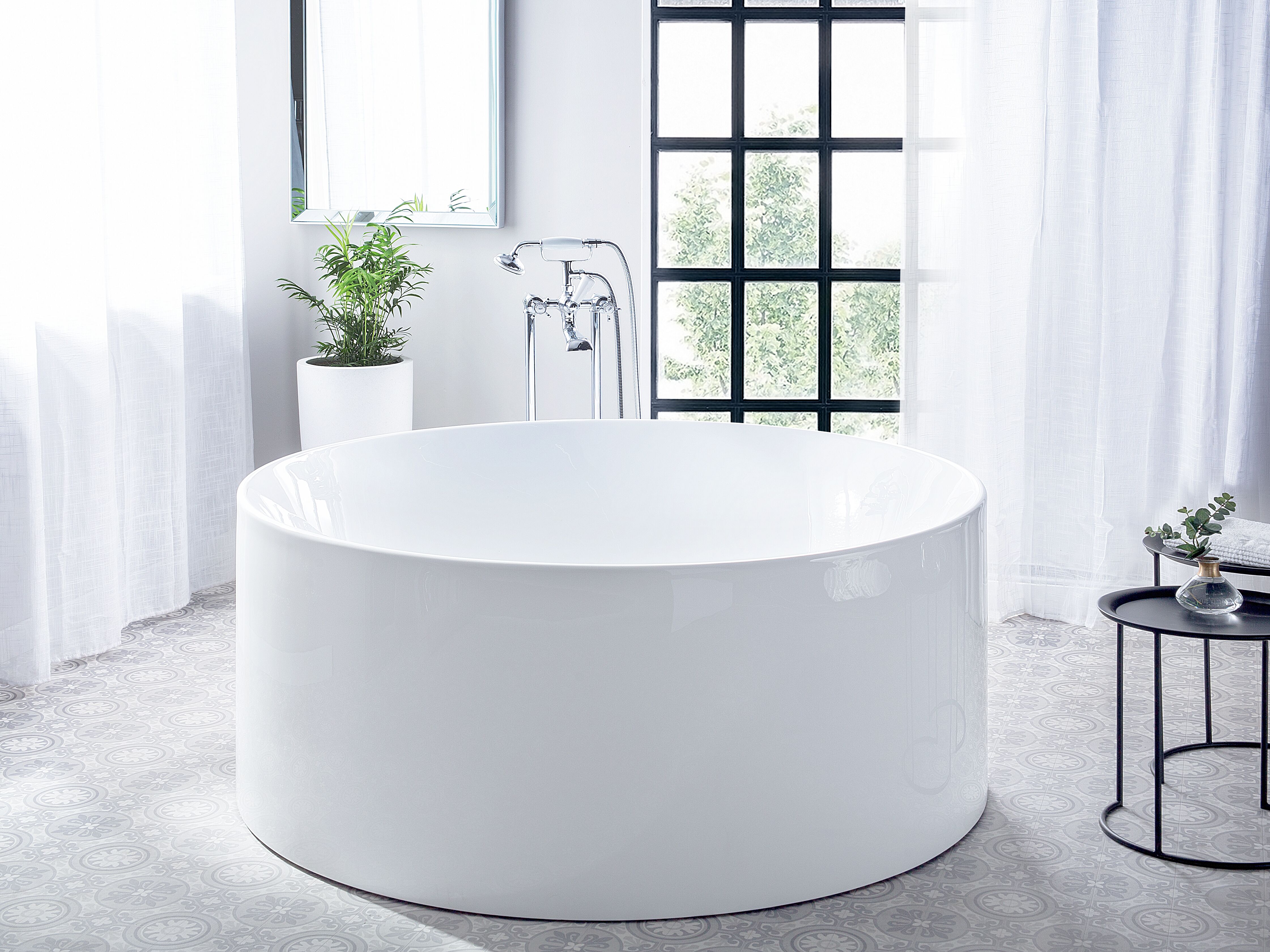Freestanding Bathtub IBIZA 1400 x 1400 mm White