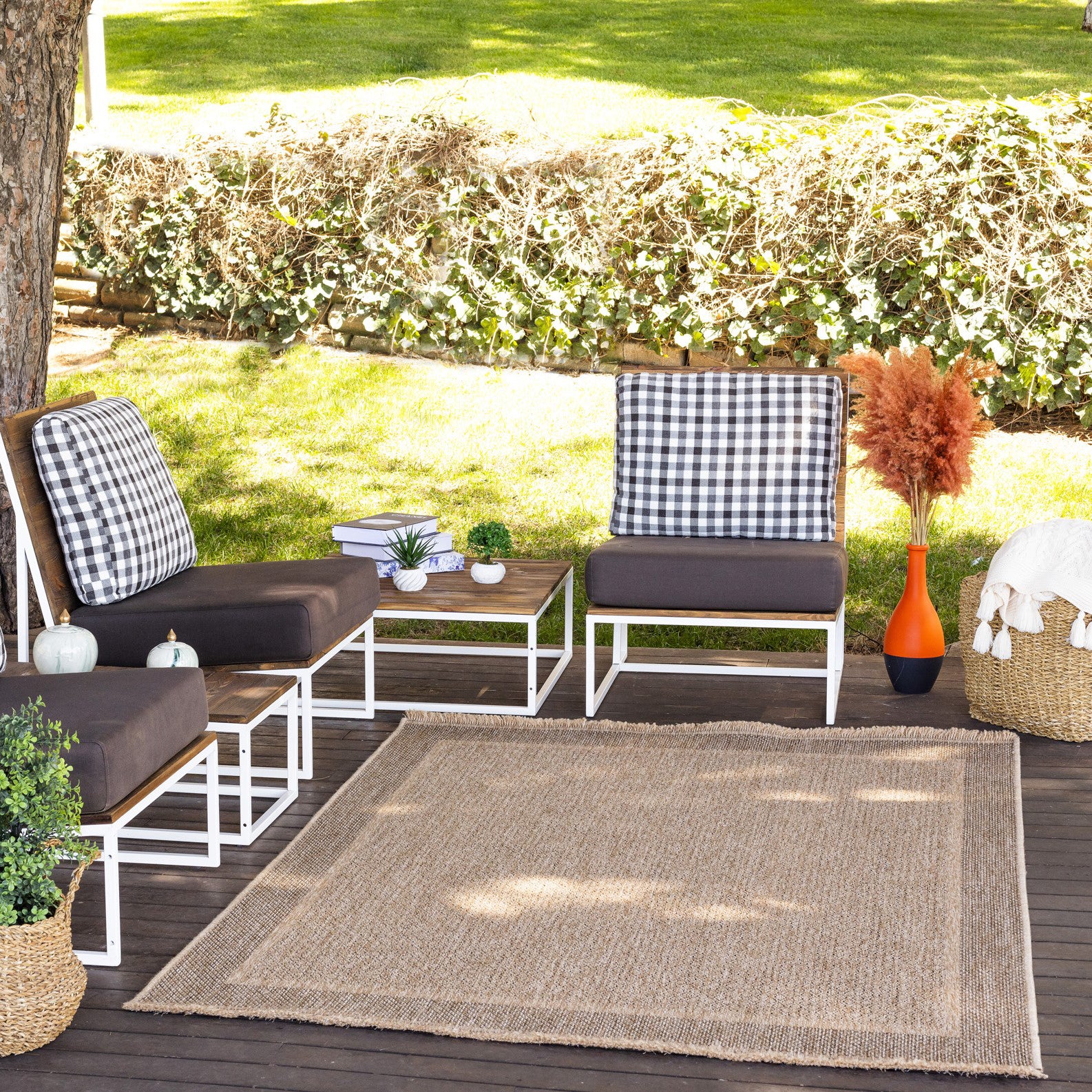 Blokker Tundra Vloerkleed 160 x 213 cm - Taupe