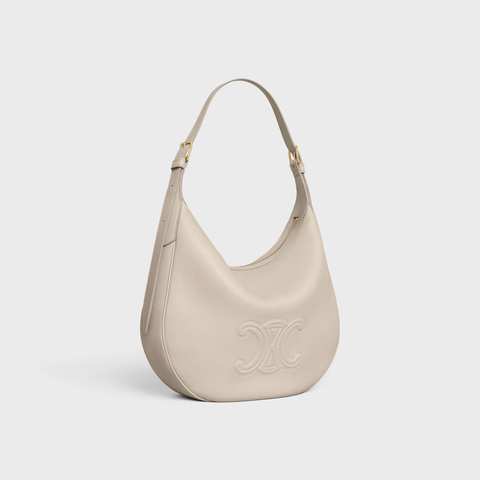 Replicate MEDIUM HELOÏSE BAG CUIR TRIOMPHE IN SUPPLE CALFSKIN LIGHT STONE(1:1 replica)1:1High-quality replica