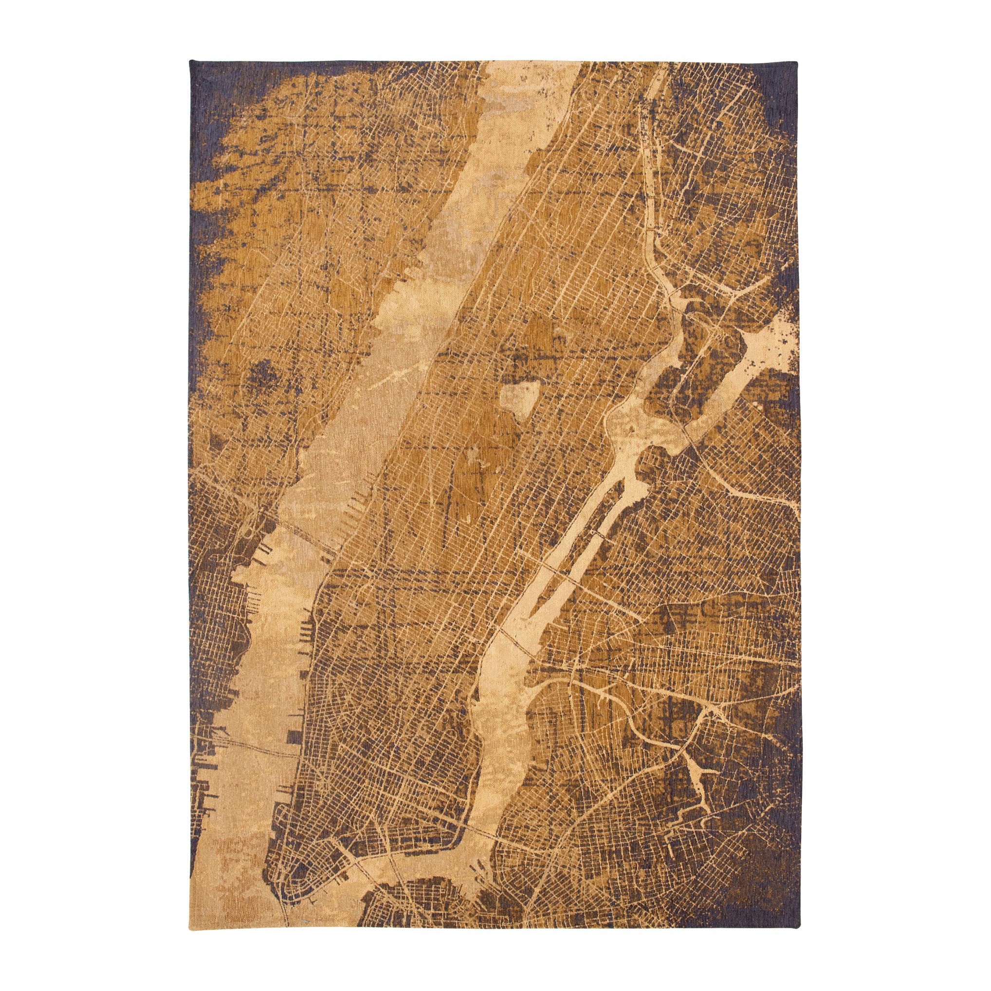 Louis de Poortere Cities Vloerkleed 140 x 200 cm - Gatsby Gold