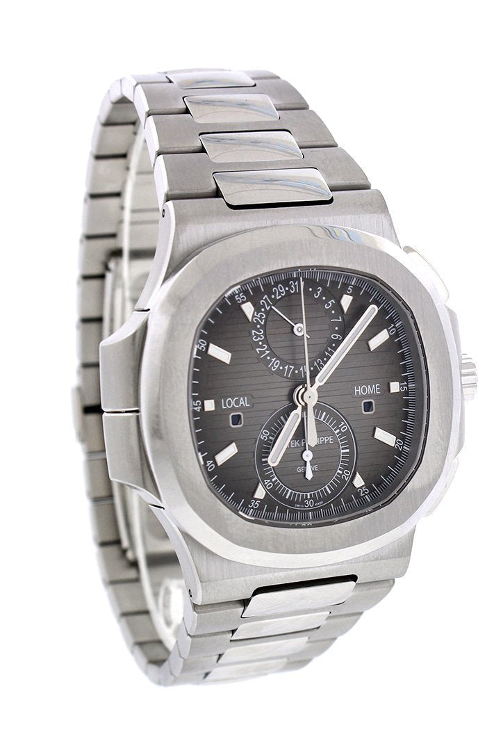 Patek Philippe Nautilus Travel Time Chronograph Stainless Steel Automatic Men's Watch 5990-1A-001(1:1 replica) - Top club