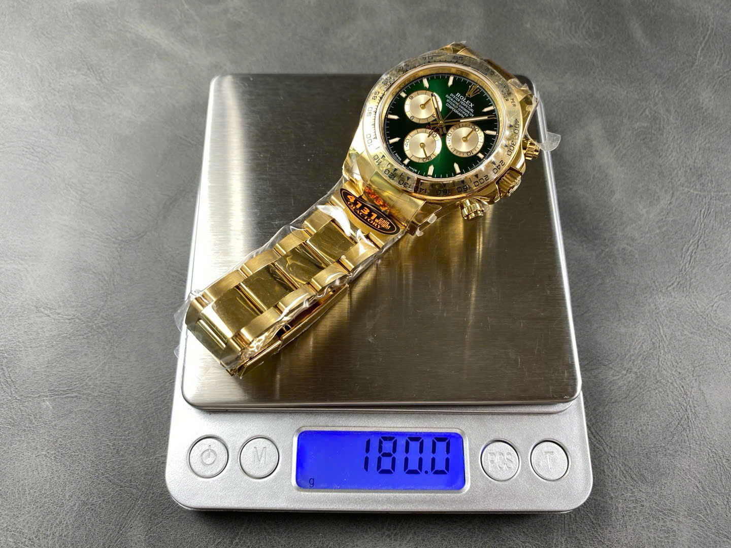 Rolex Cosmograph Daytona Yellow Gold 126508 Loki Replica Watch Weight 180 Grams QF 40mm - Elite Watch Atelier