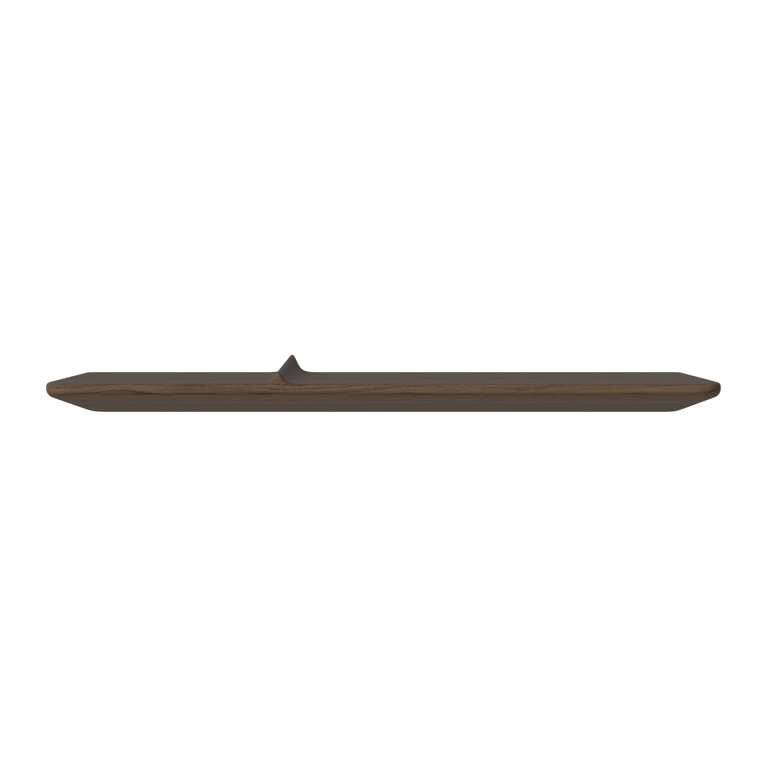 Bolia Wave Wandplank B 70 cm - Donker Geolied Hout