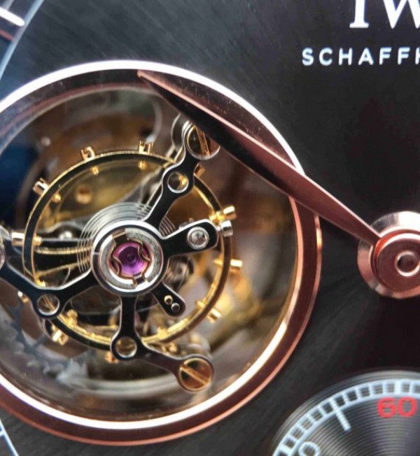 Replica IWC AZ Portuguese Tourbillon IW5463 RG Gray Dial - Top club