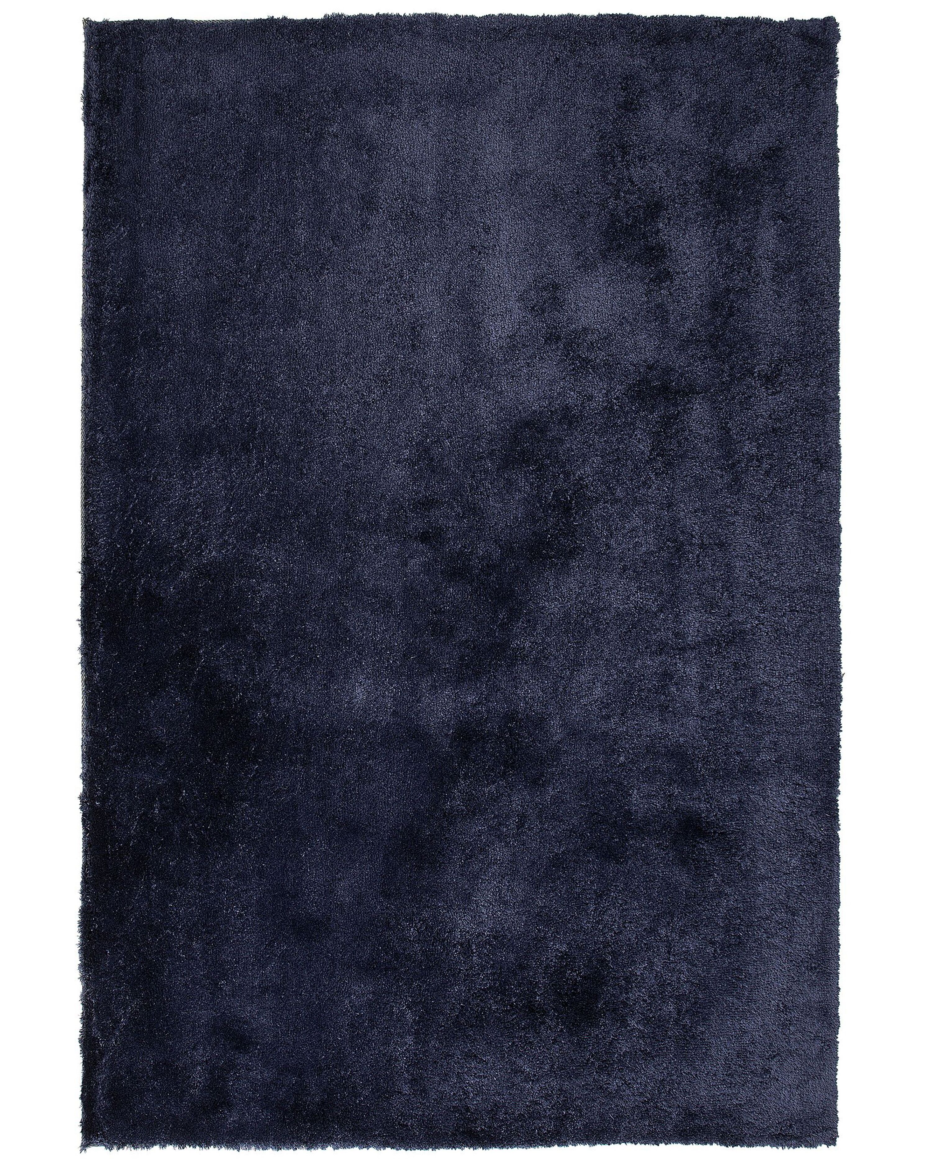 Shaggy Rug EVREN Dark Blue 160 x 230 cm