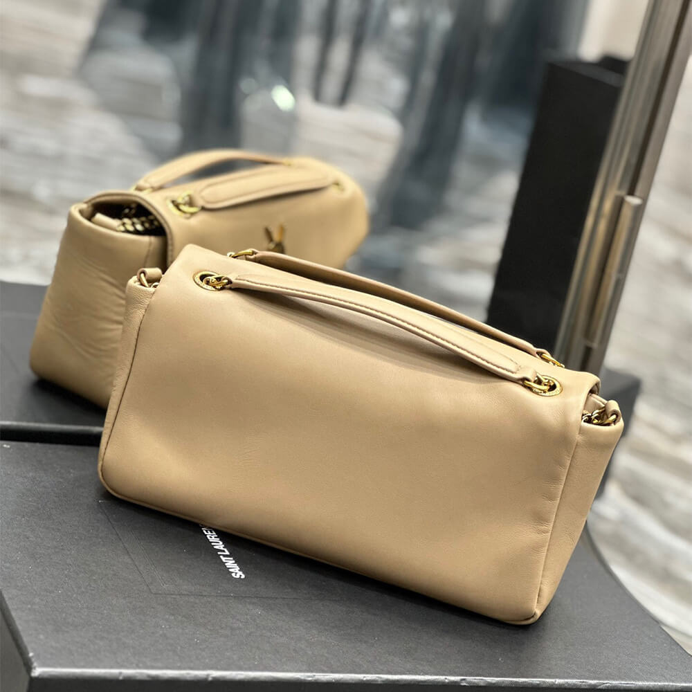 Ysl Calypso Small In Plunged Lambskin Bag1:1High-quality replica