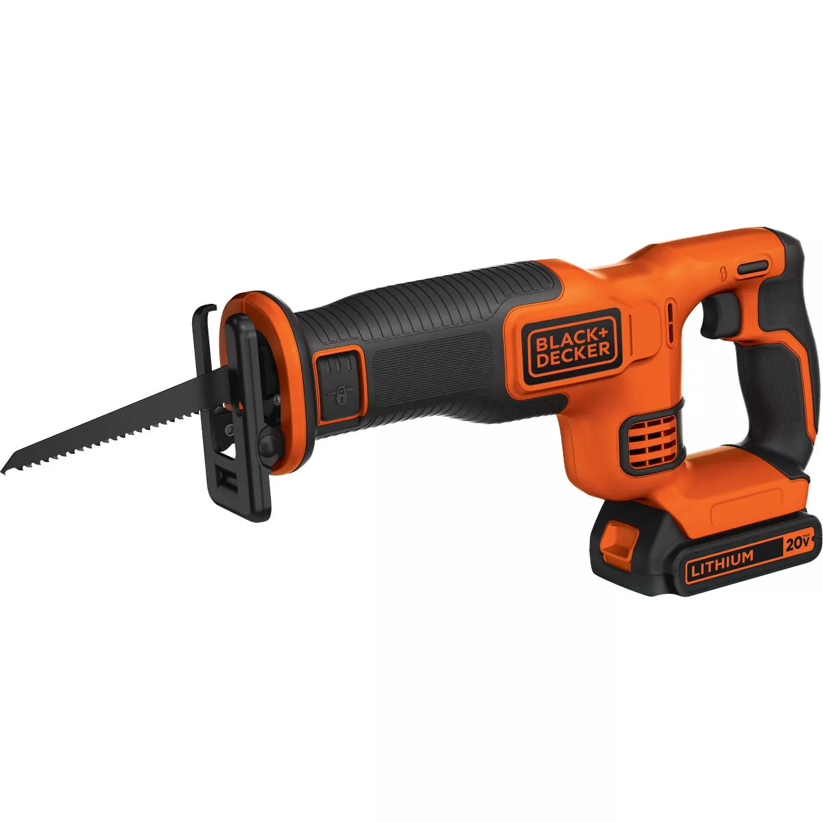 Black & Decker 20V MAX Lithium-Ion Cordless Reciprocating Saw Kit