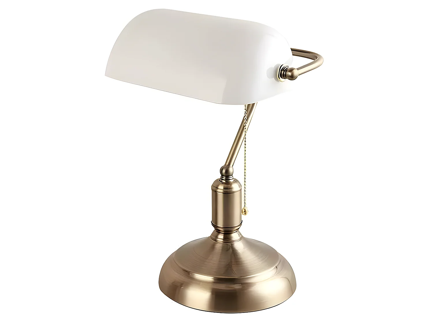 Modèle de bureau LAWYER blanc 1 FABRILAMP lumineux