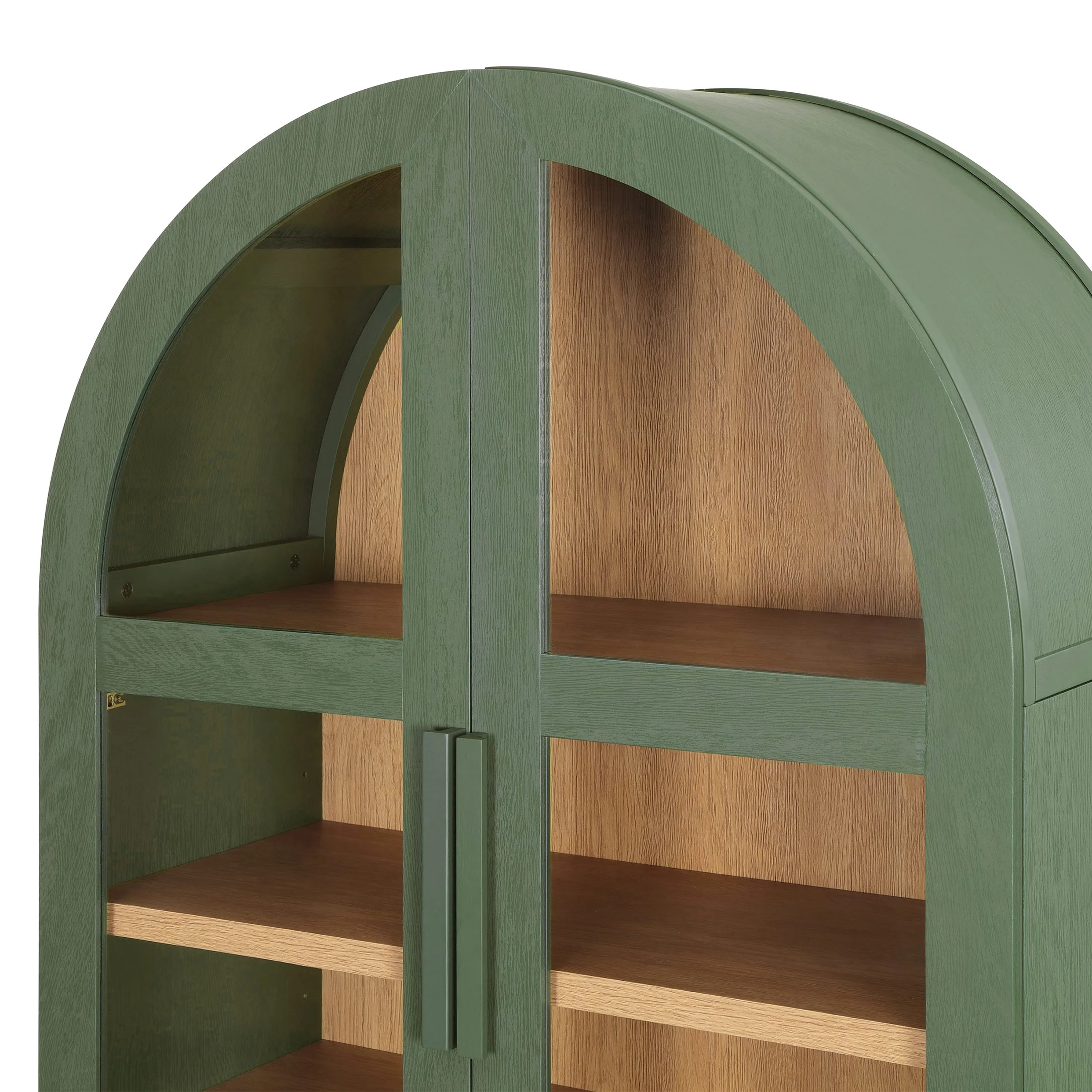 Better Homes & Gardens Juliet Kitchen Rounded Arch Cabinet, Rich Black - Image 38