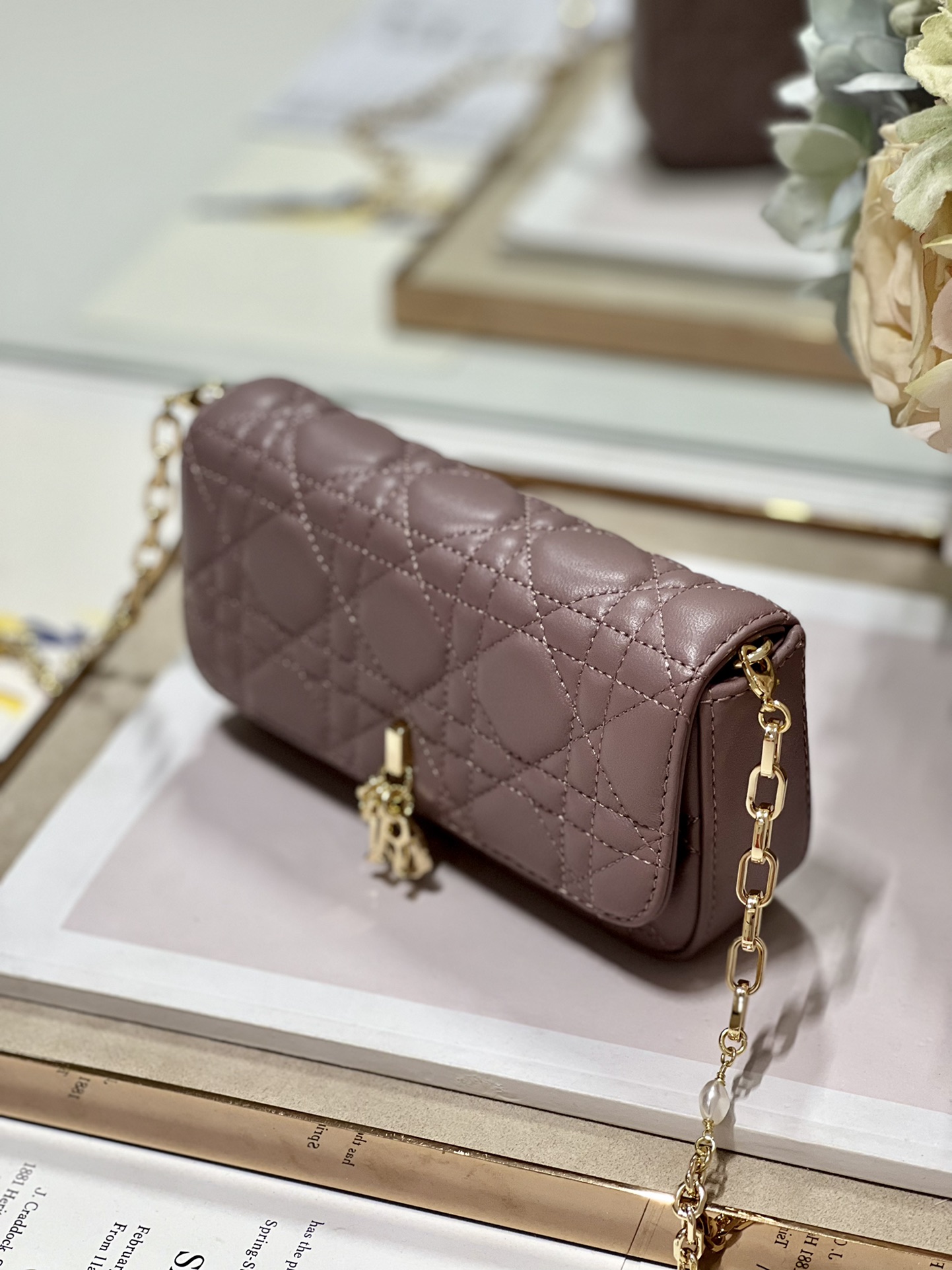 Mini Miss Dior Bag White/ Black/ Blue/ Light Purple For Women 7 in/18.cm1:1High-quality replica