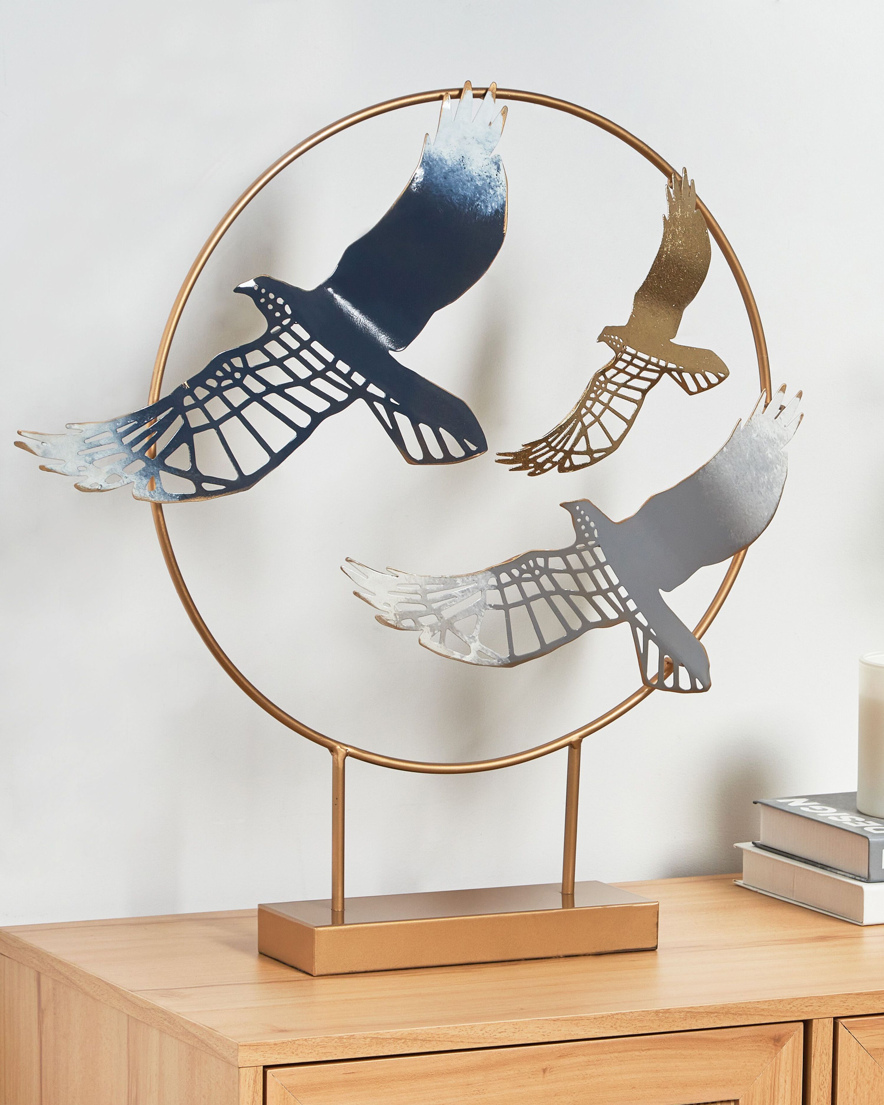 Figurine Bird SAMARIUM Metal Gold