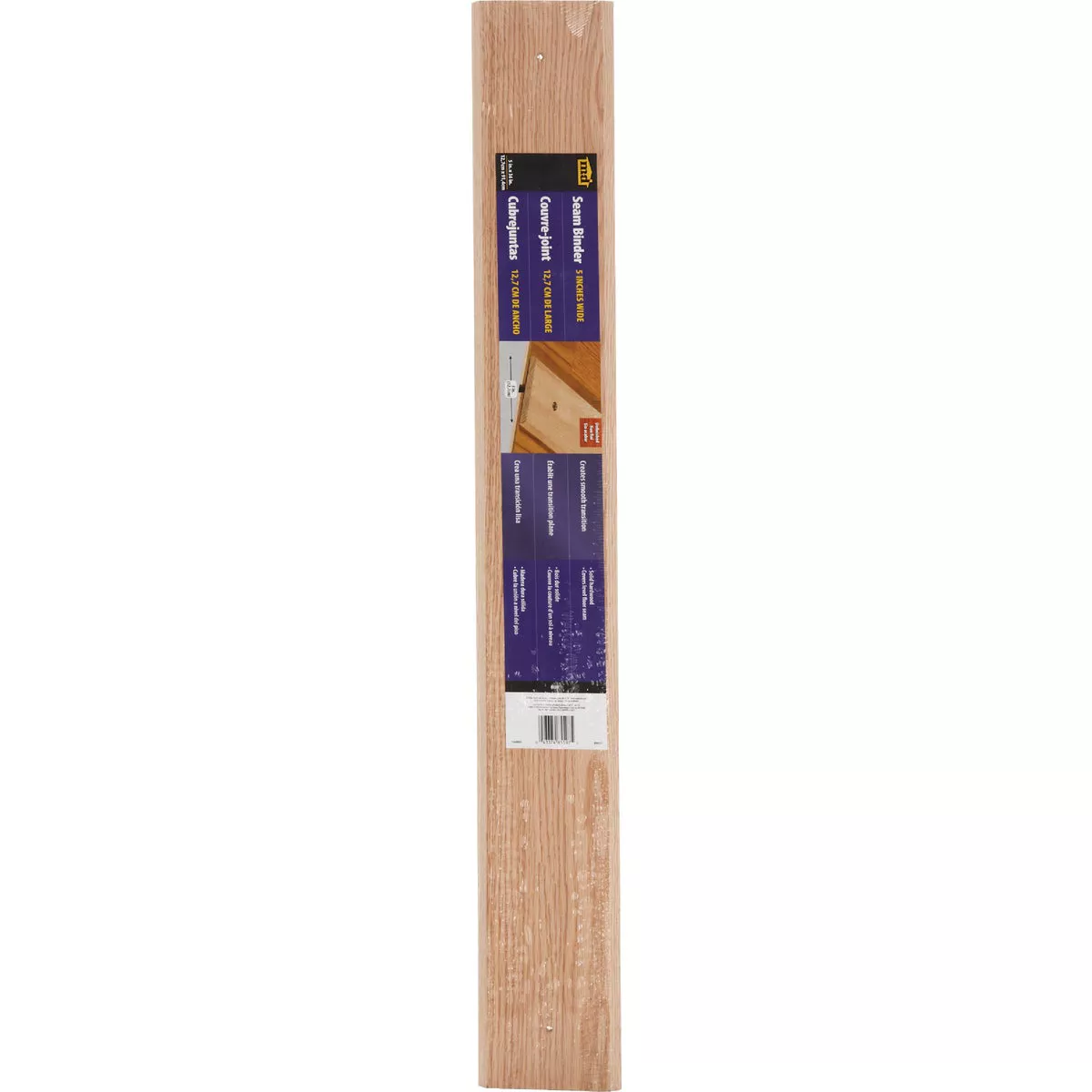 M-D Building Products 5 In. x 36 In. Unfinished Hardwood Seam Binder with Screws
