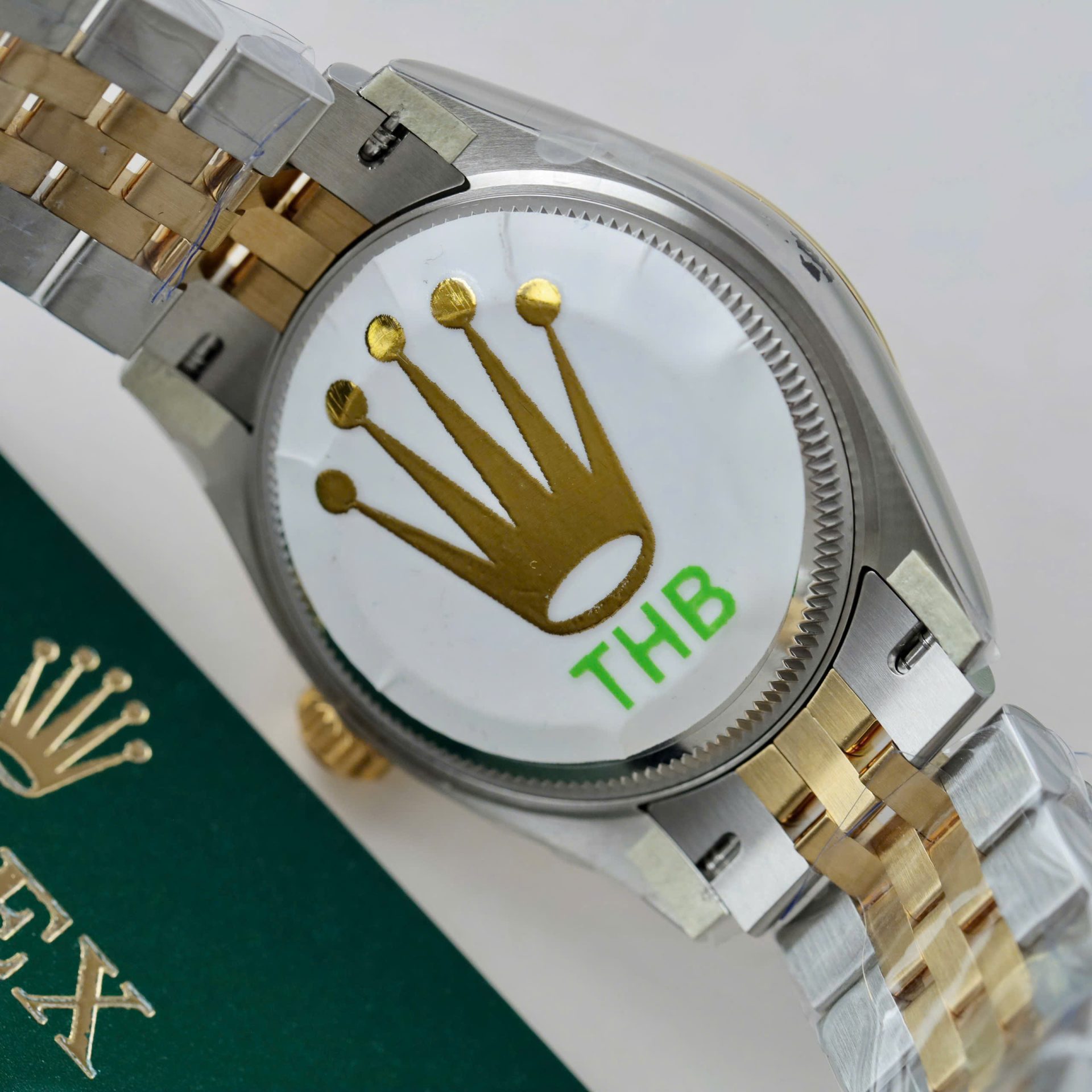 Rolex DateJust Best Replica Watch Green Dial Jubilee Strap THB Factory 31mm - Top club