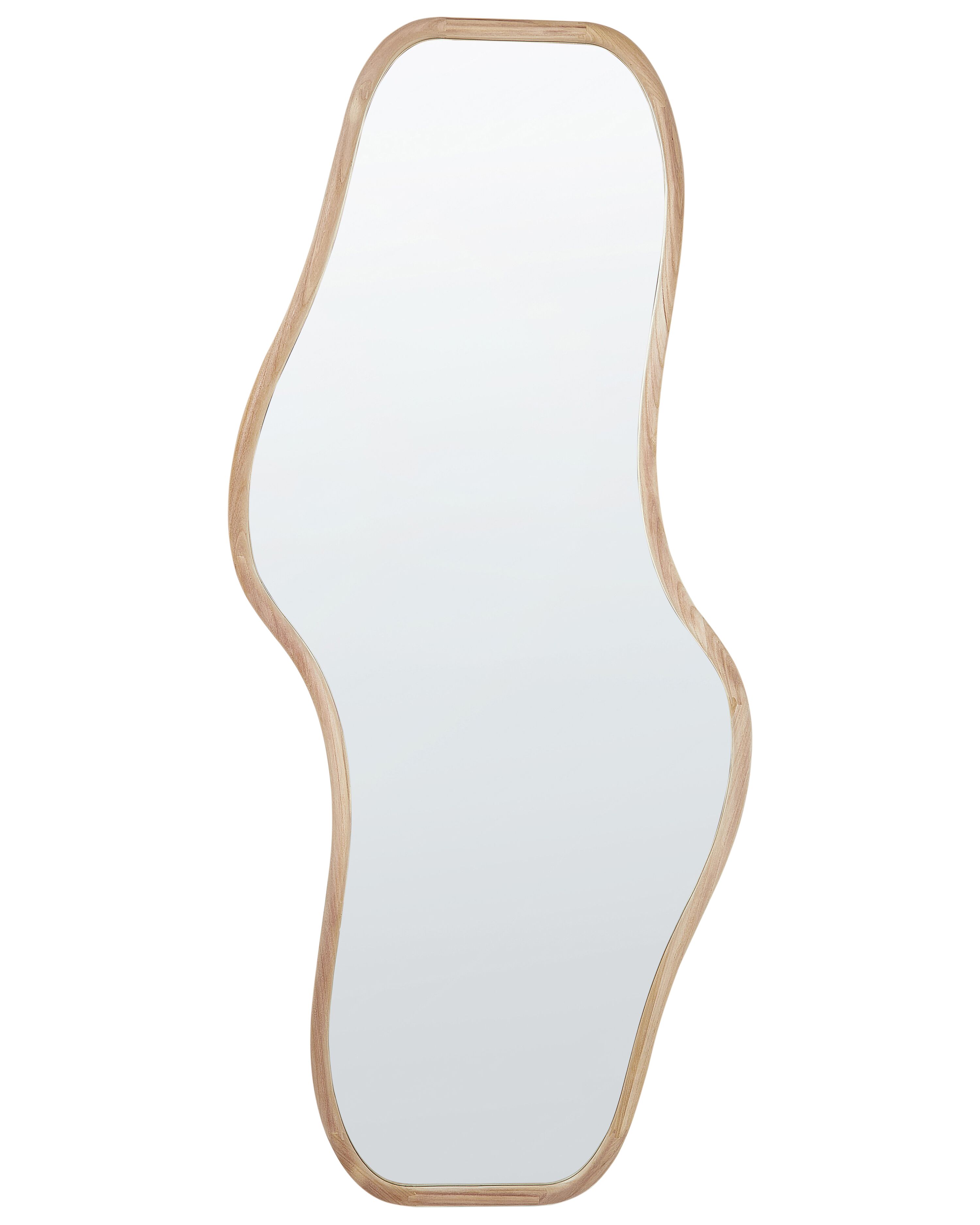Wall Mirror BIOLLET 80 cm 180 cm Paulownia Wood Natural