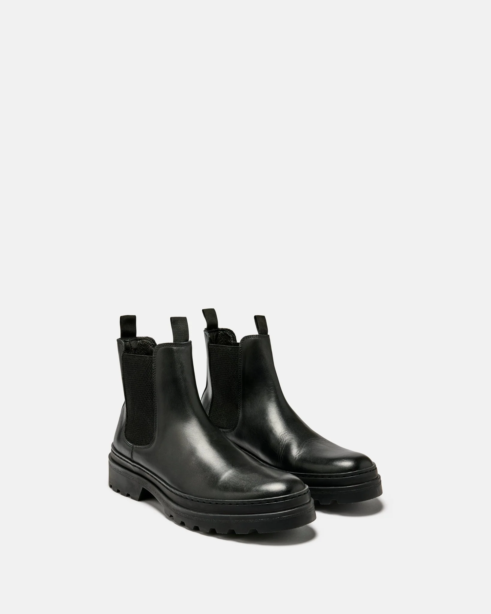 BOTTINES ALEC - En cuir noir