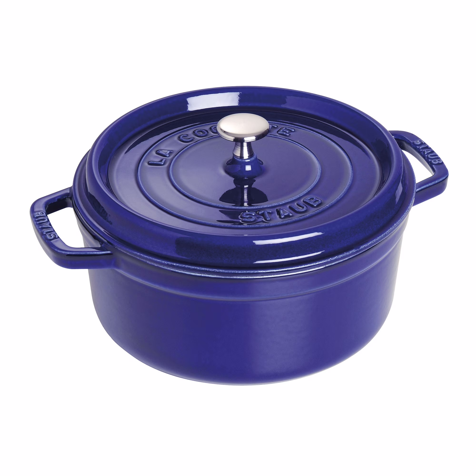 Staub Cast Iron 2.75-qt Round Cocotte - Basil - Image 5