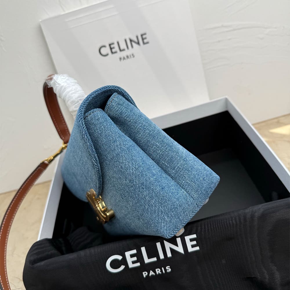 CELINE TEEN NINO BAG IN DENIM(HIGH-END GRADE)1:1High-quality replica