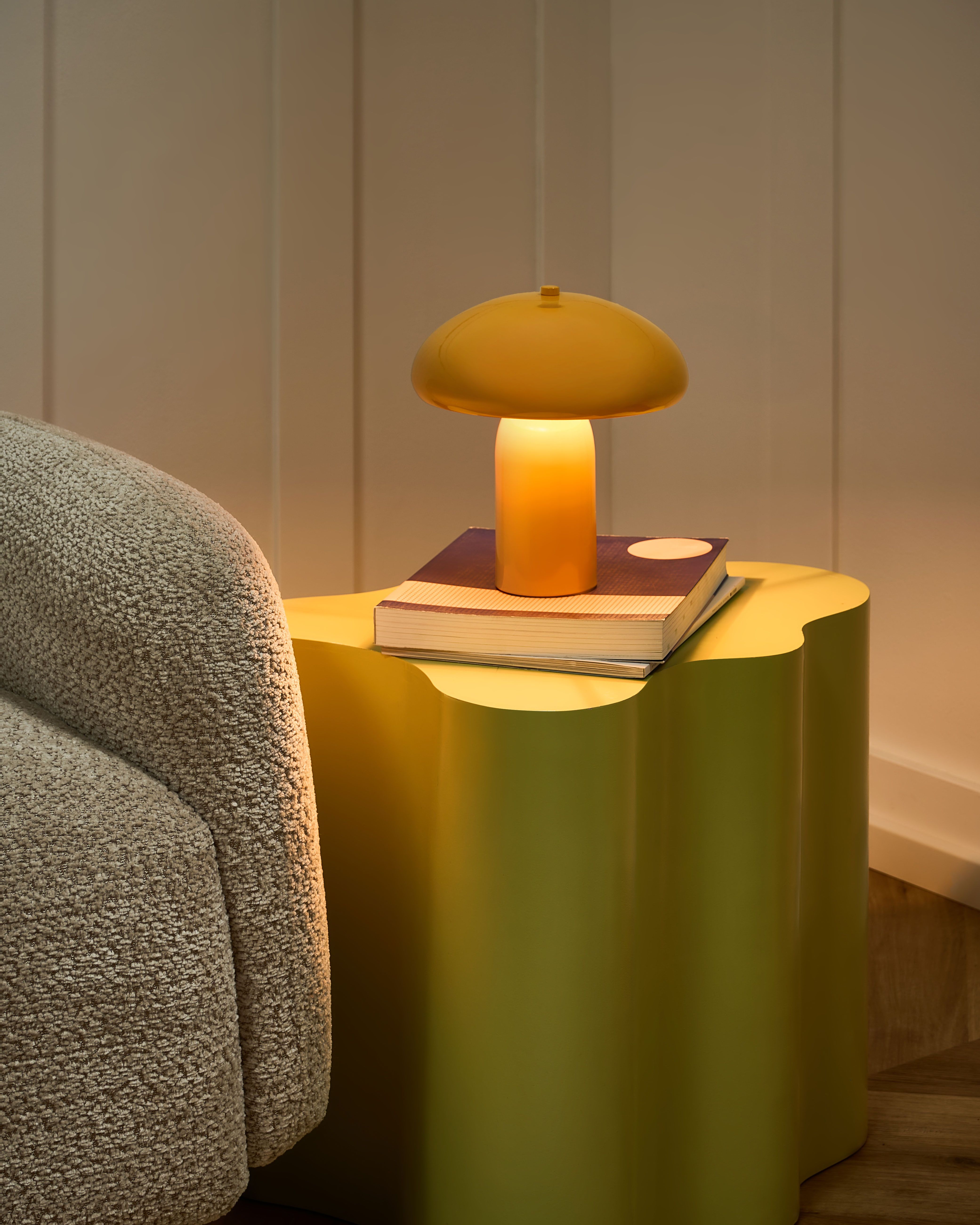 Table Lamp SANYA Metal Yellow