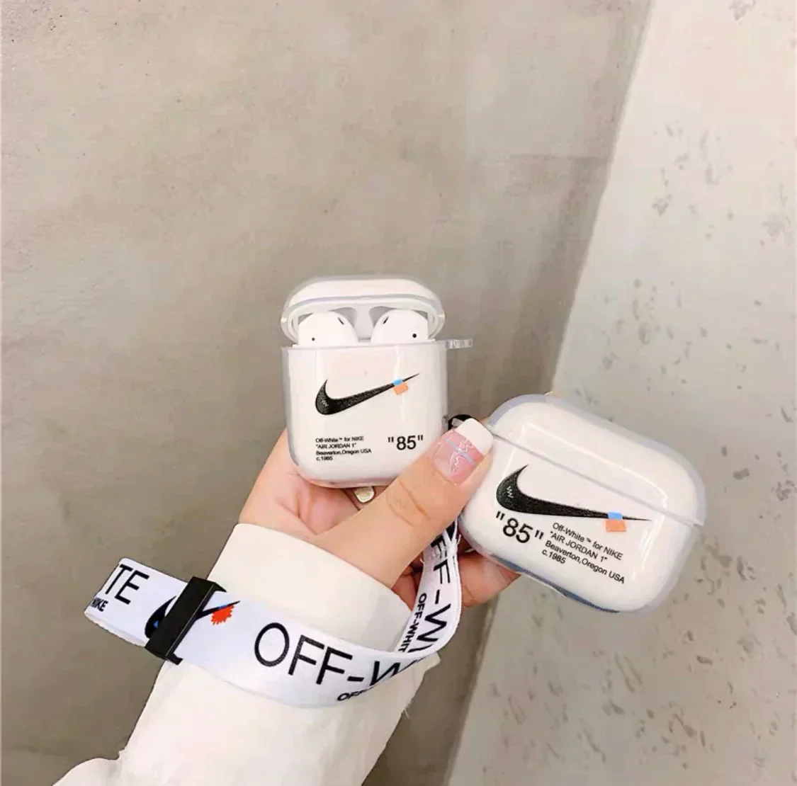 Nike Off-white AirPods Cases - Wholesale & Influencer