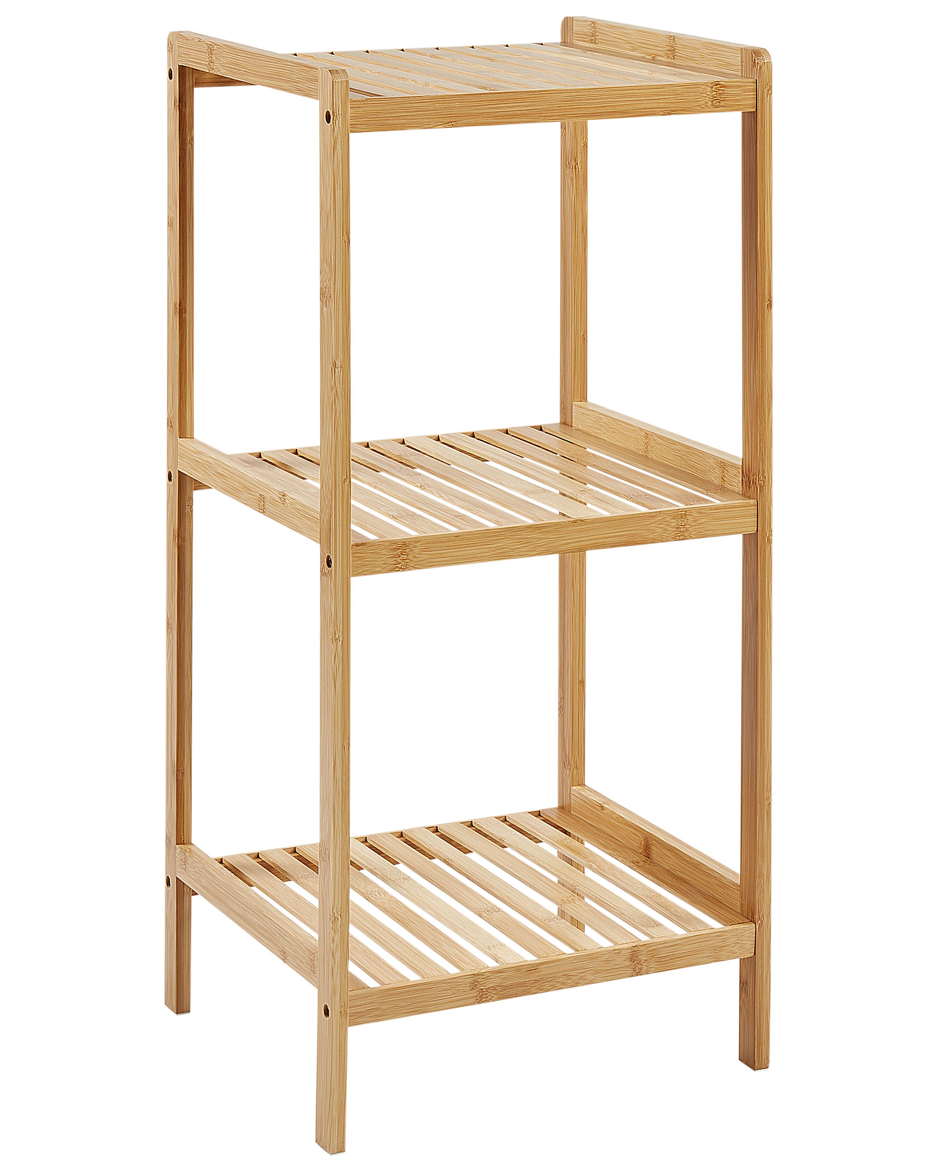 Shelving Unit BAXLEY Bamboo Light Brown