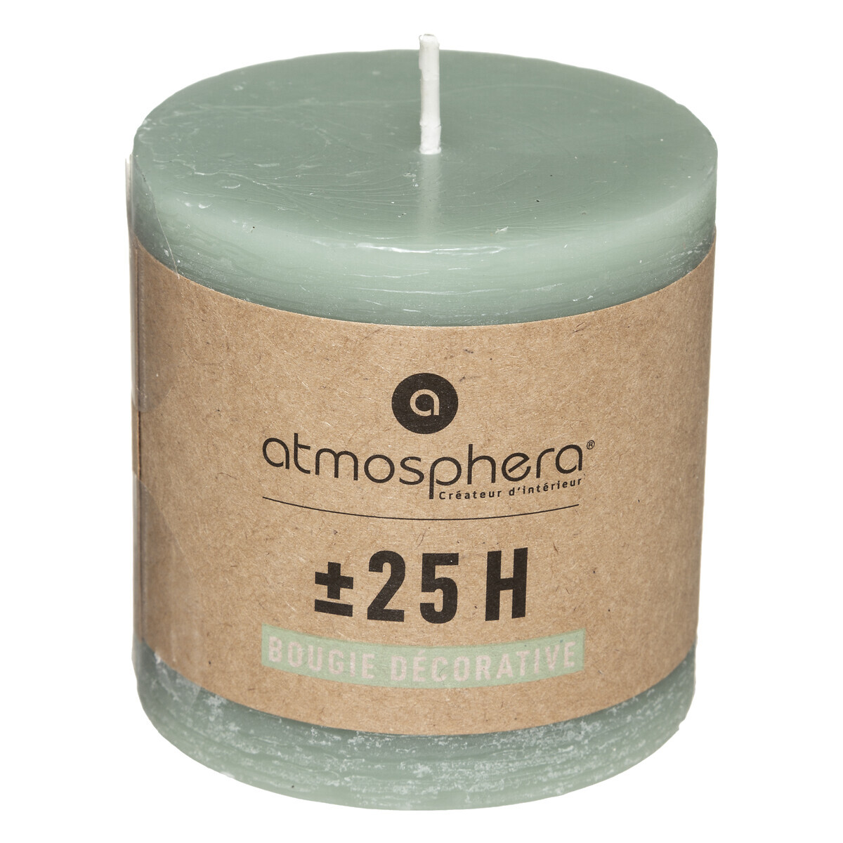 Rustic candle Eucalyptus Green, 220g