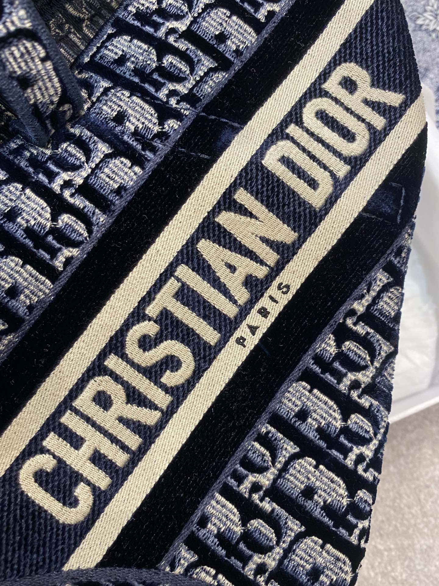 Christian Dior Saddle Bag Blue Oblique Canvas Gold Toned Hardware For Women 25cm/10in CD1:1High-quality replica