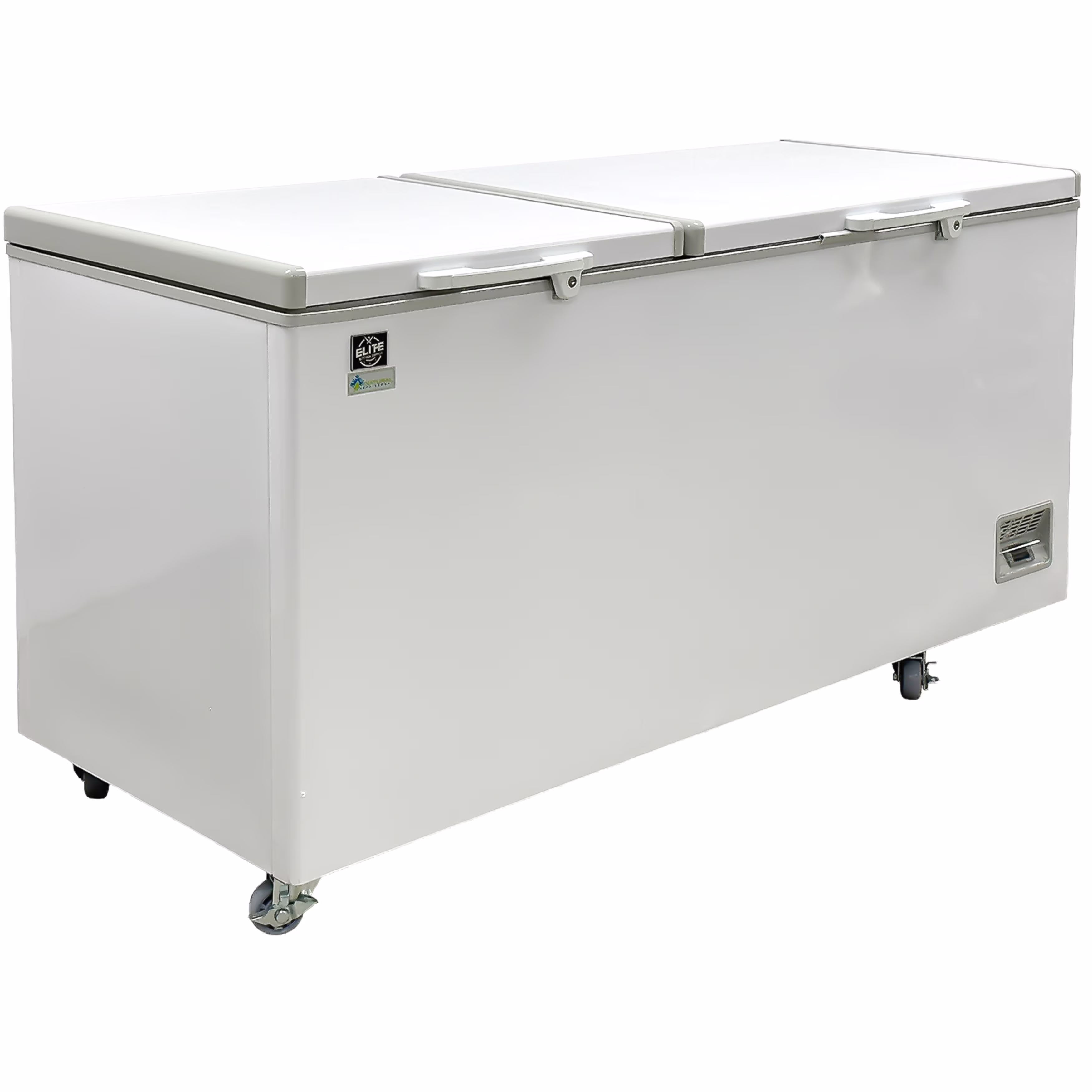 72 in. Commercial Chest Freezer 18 Cu.Ft. Deep Freezer with Top Open Door White
