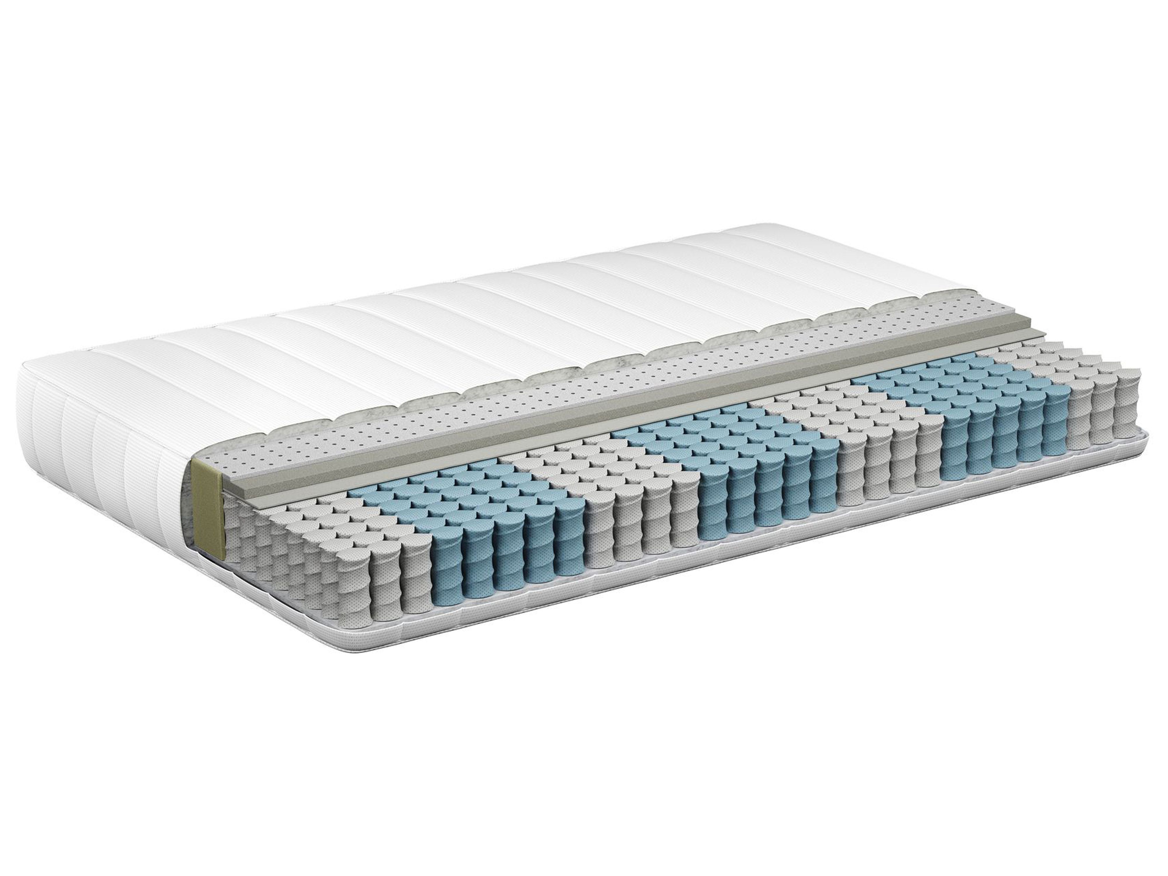 Latex Pocket Spring Mattress SPRINGY H2/3 Medium 180 x 200 cm (Super King Size)