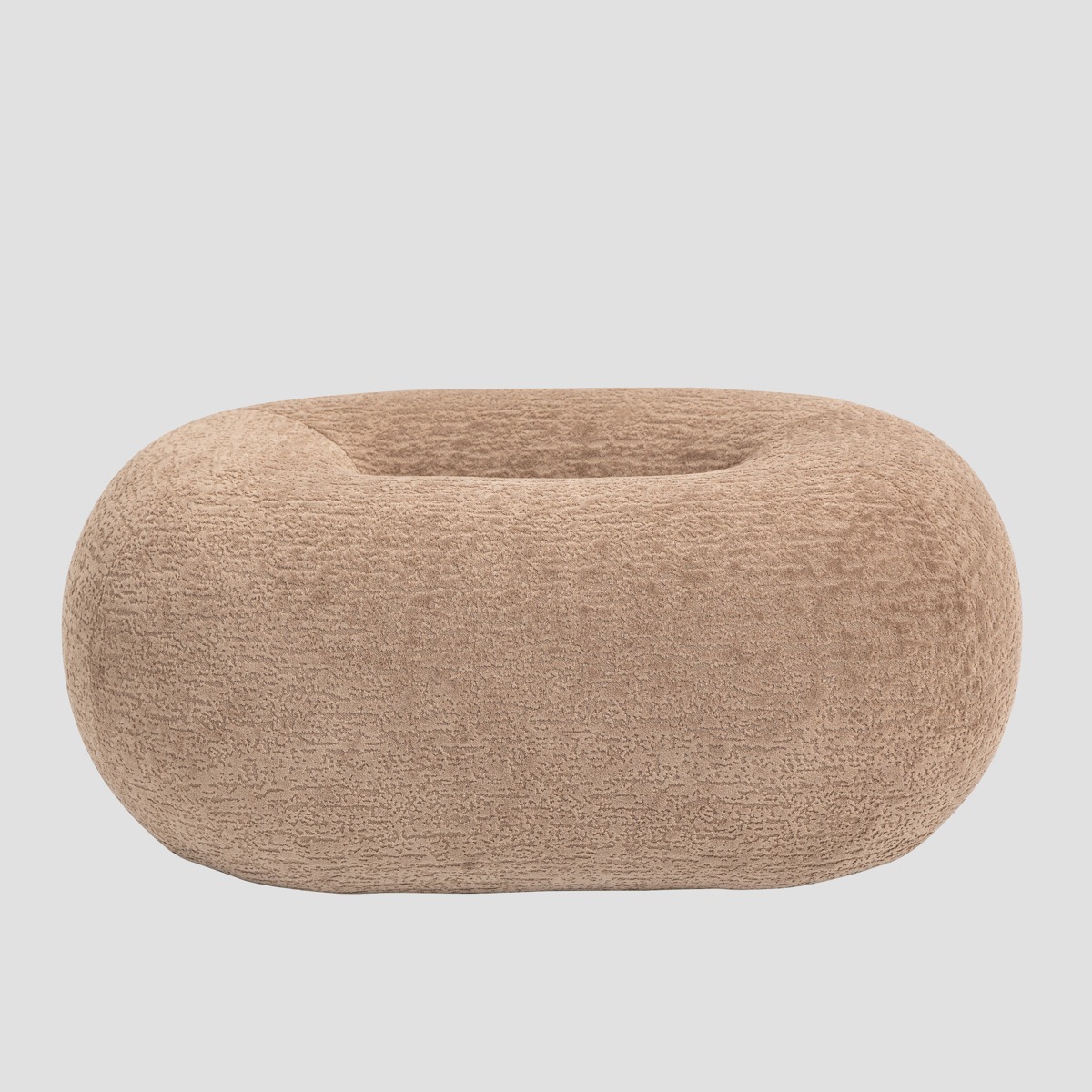 Pufa LUNCTA Beżowa 82x52x34 cm
