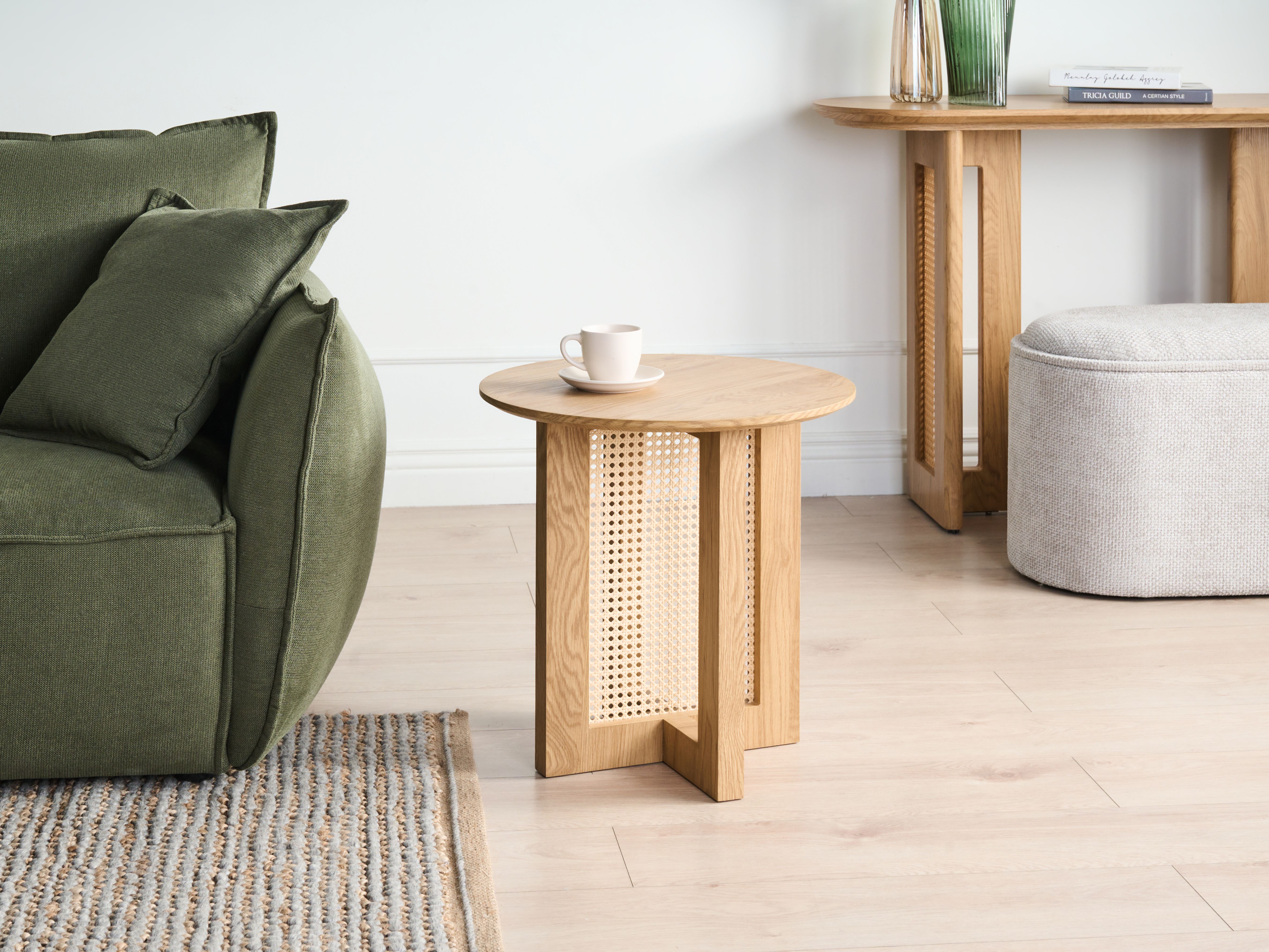 Side Table KARLO Light Brown