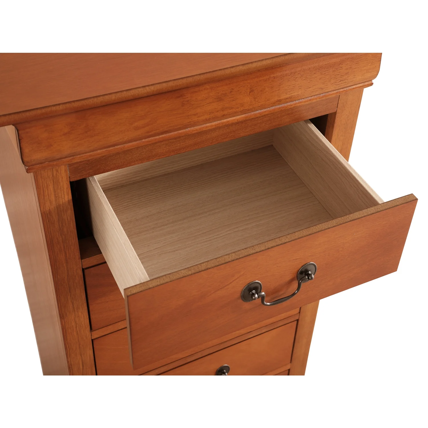 Glory Furniture Louis Phillipe 7 Drawer Lingerie Chest in Cherry - Image 47