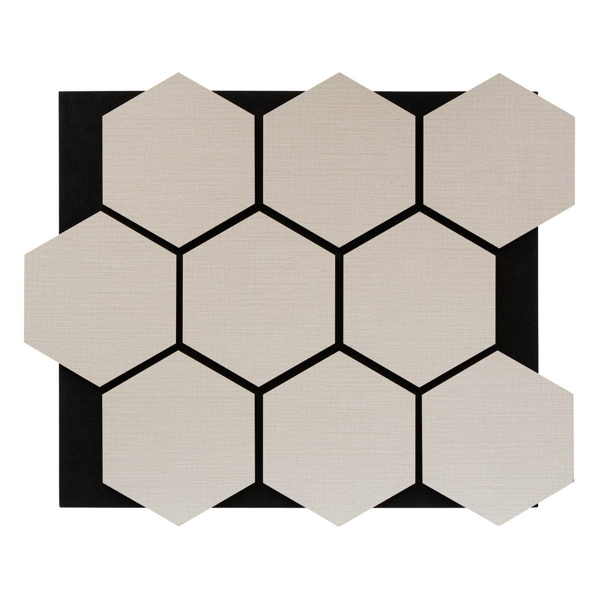 "Clint" decorative wall panel Beige Linen, 56x69 cm