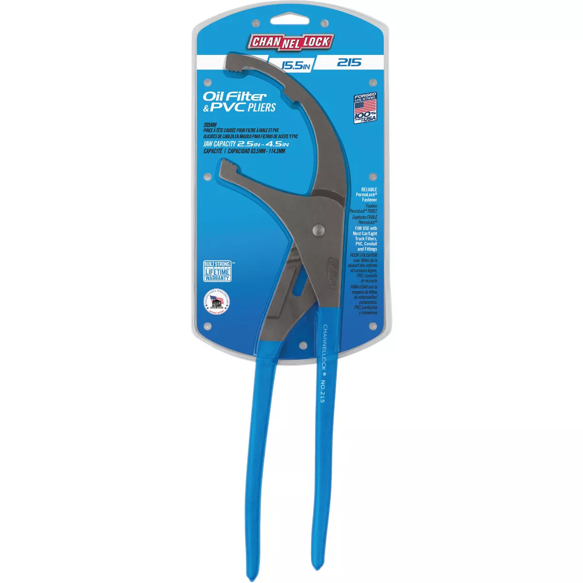 Channellock 15 In. Steel PVC/Oil Filter Pliers