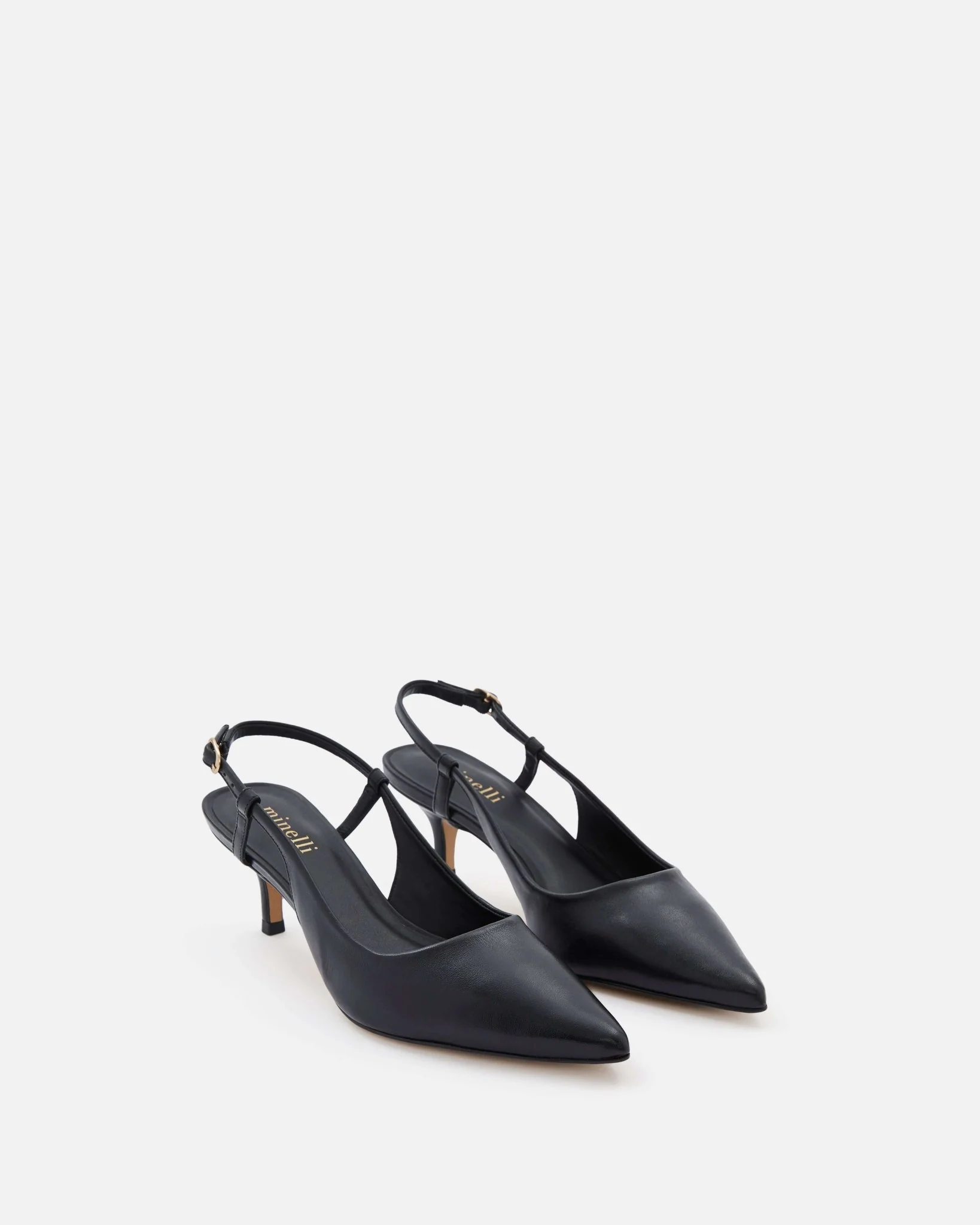ESCARPINS KARANA - En cuir noir