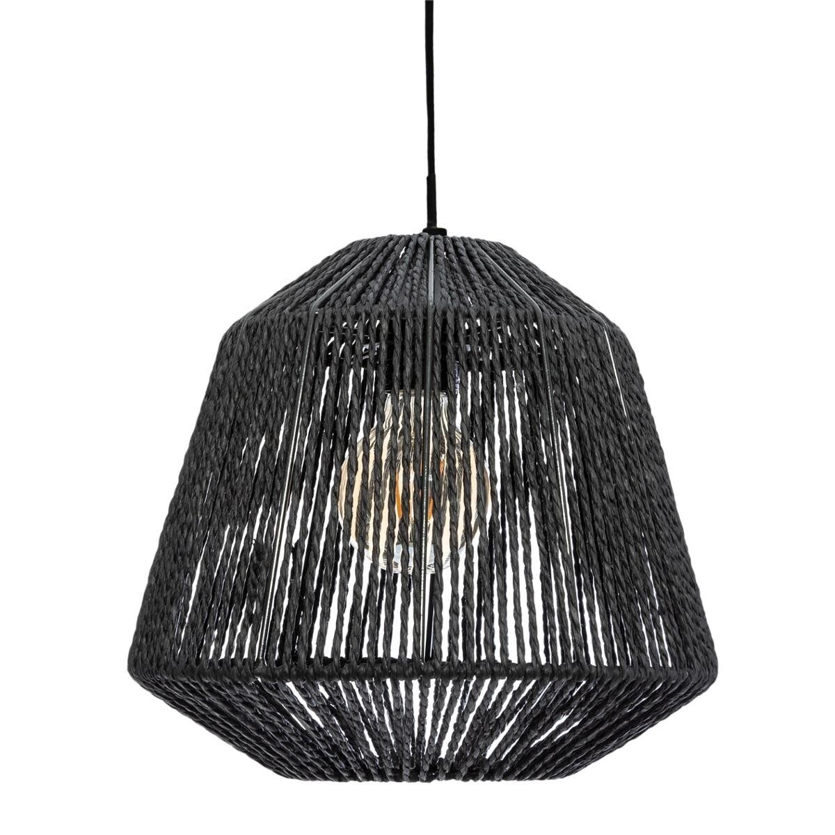 Suspension lamp "Jily" Black, D.29 cm